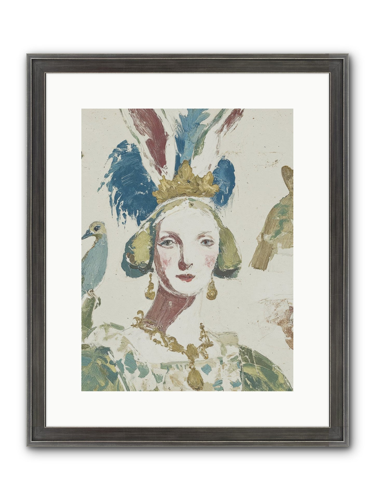 Sapphire Doesn't Apologize Framed Print - Slimwoods Black/Silver 12x16