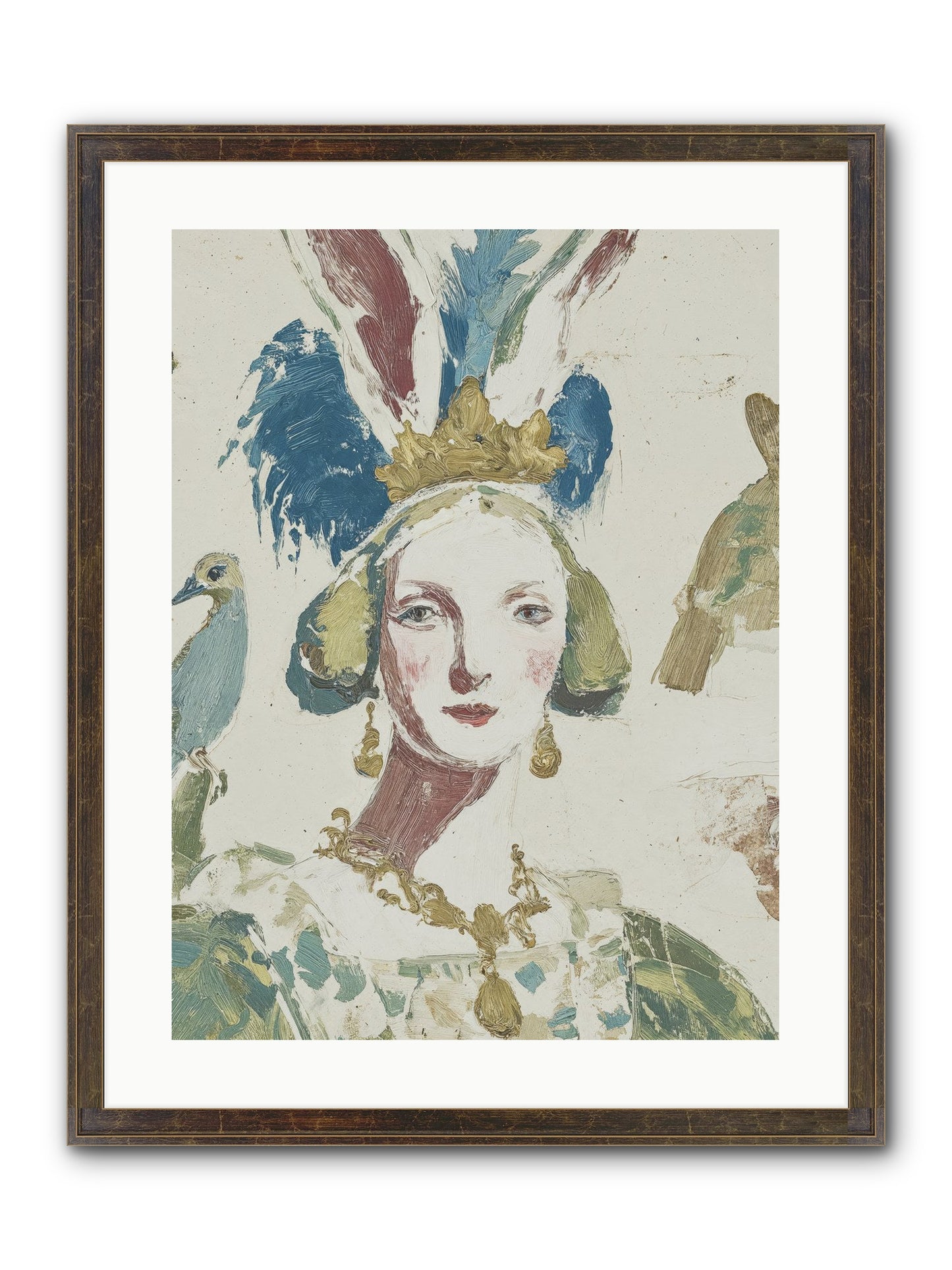 Sapphire Doesn't Apologize Framed Print - Slimwoods Black/Gold 18x24
