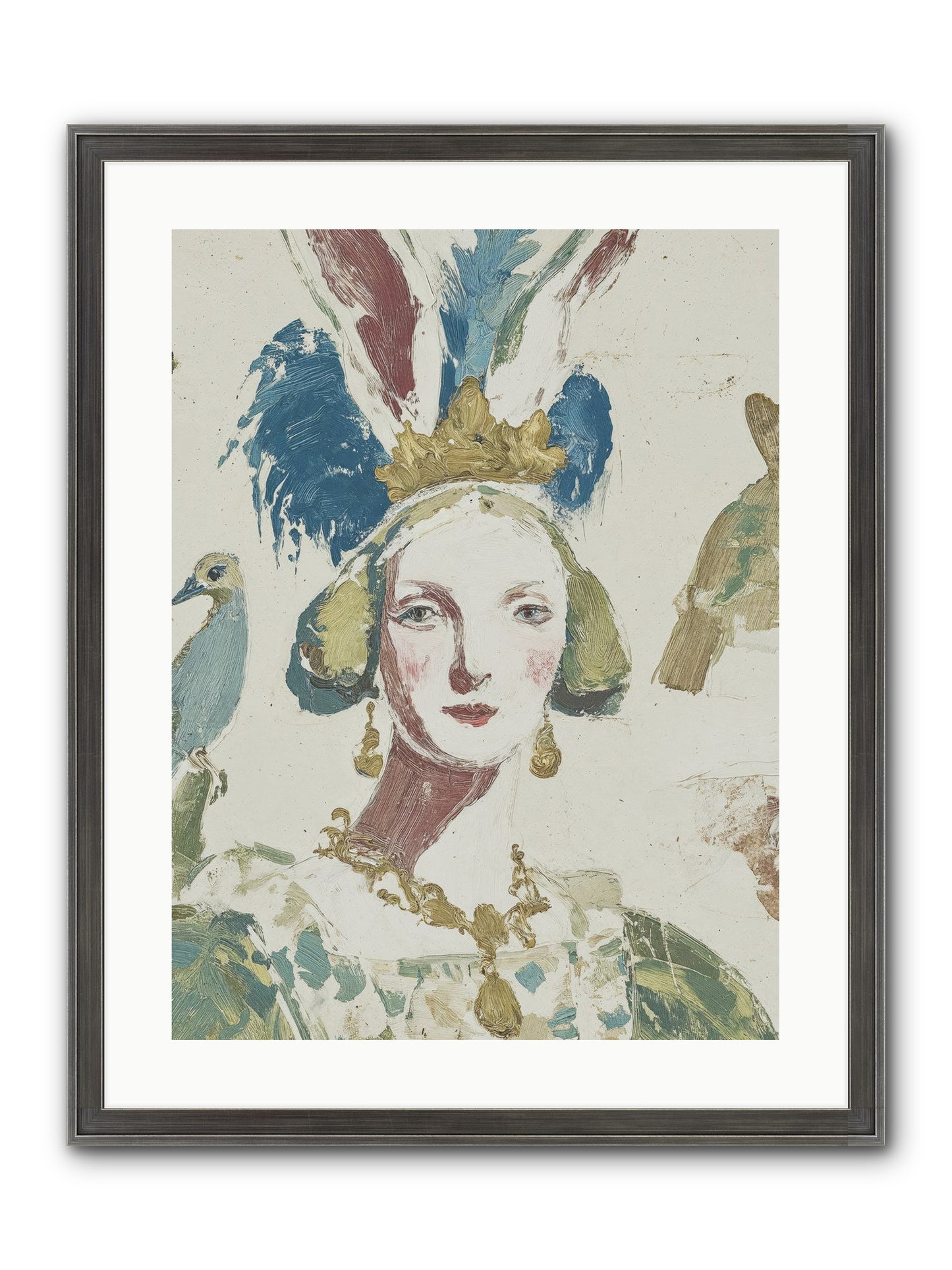 Sapphire Doesn't Apologize Framed Print - Slimwoods Black/Silver 18x24