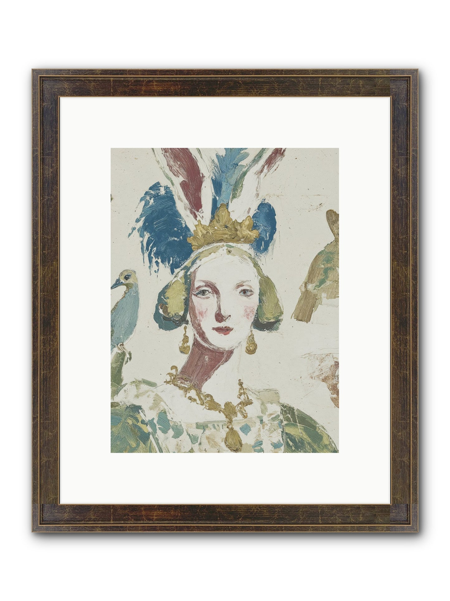 Sapphire Doesn't Apologize Framed Print - Slimwoods Black/Gold 9x12