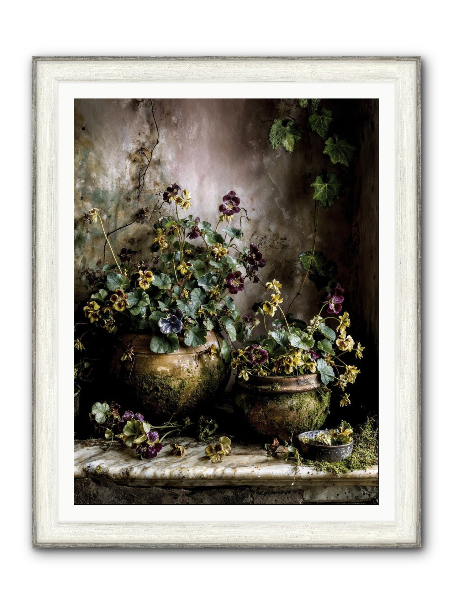 Saturdaysouls Framed Print - Driftwood White 36x48