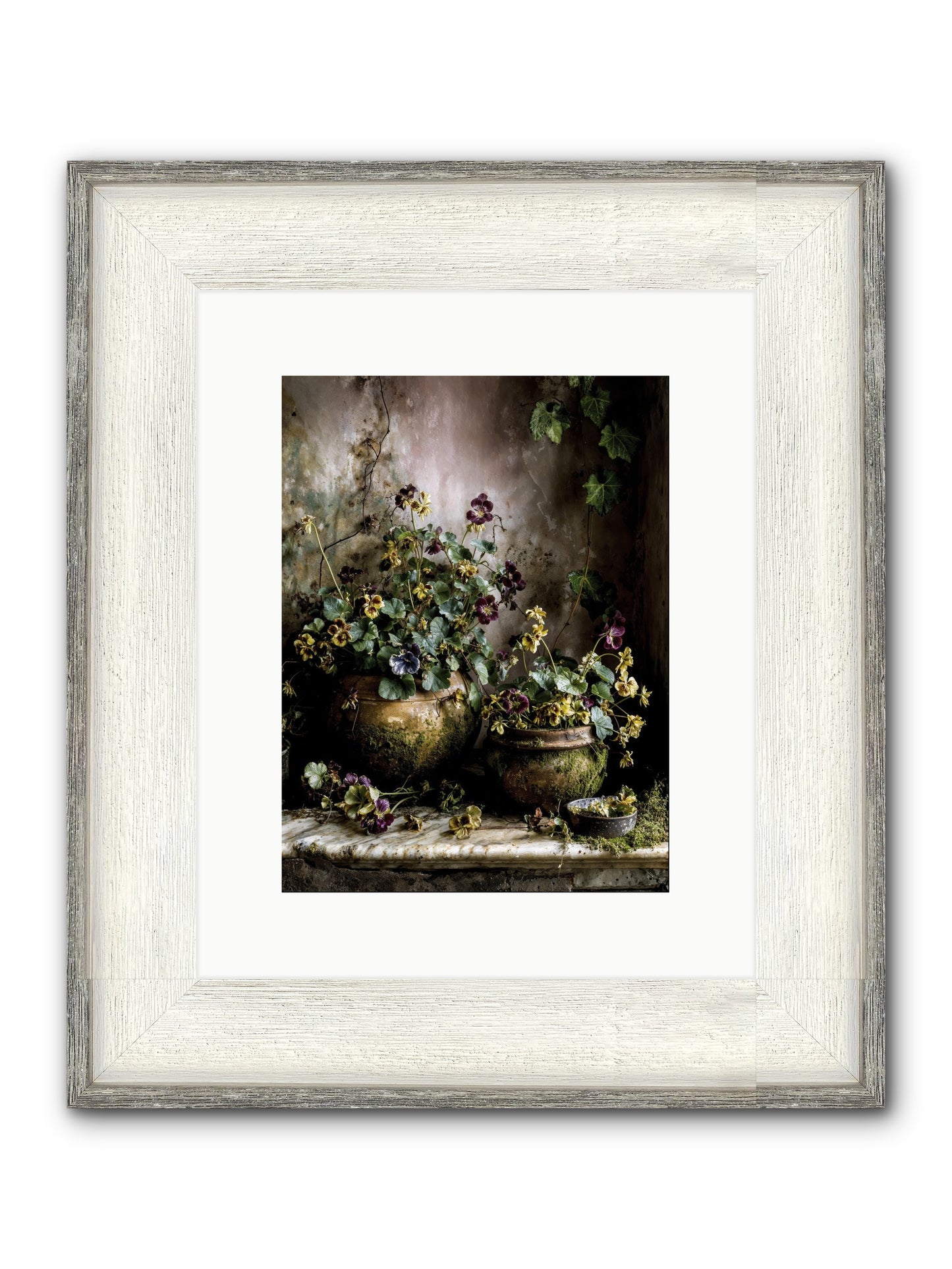 Saturdaysouls Framed Print - Driftwood White 9x12