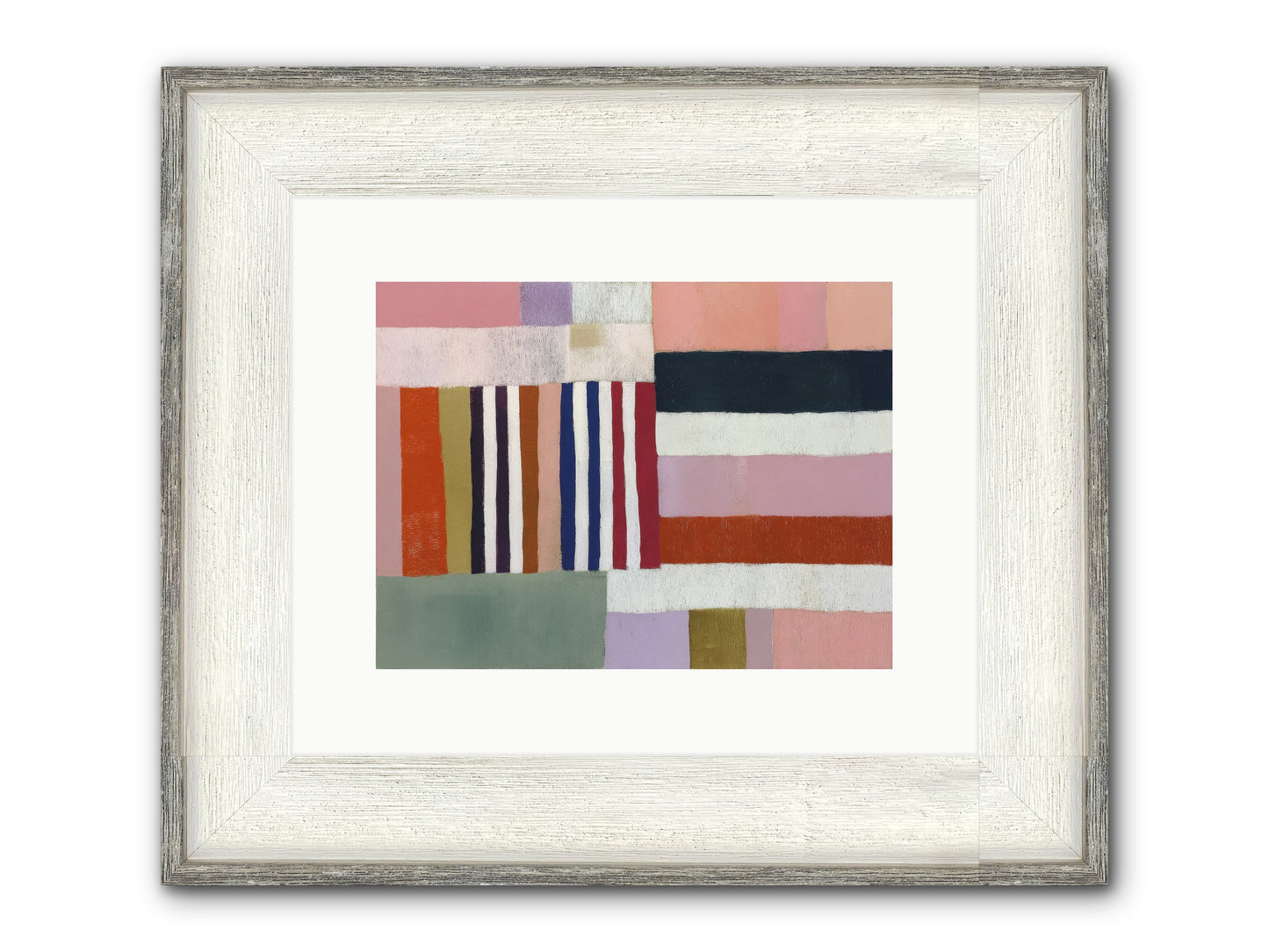 Seaborne Legacy Framed Print - Driftwood White 12x9