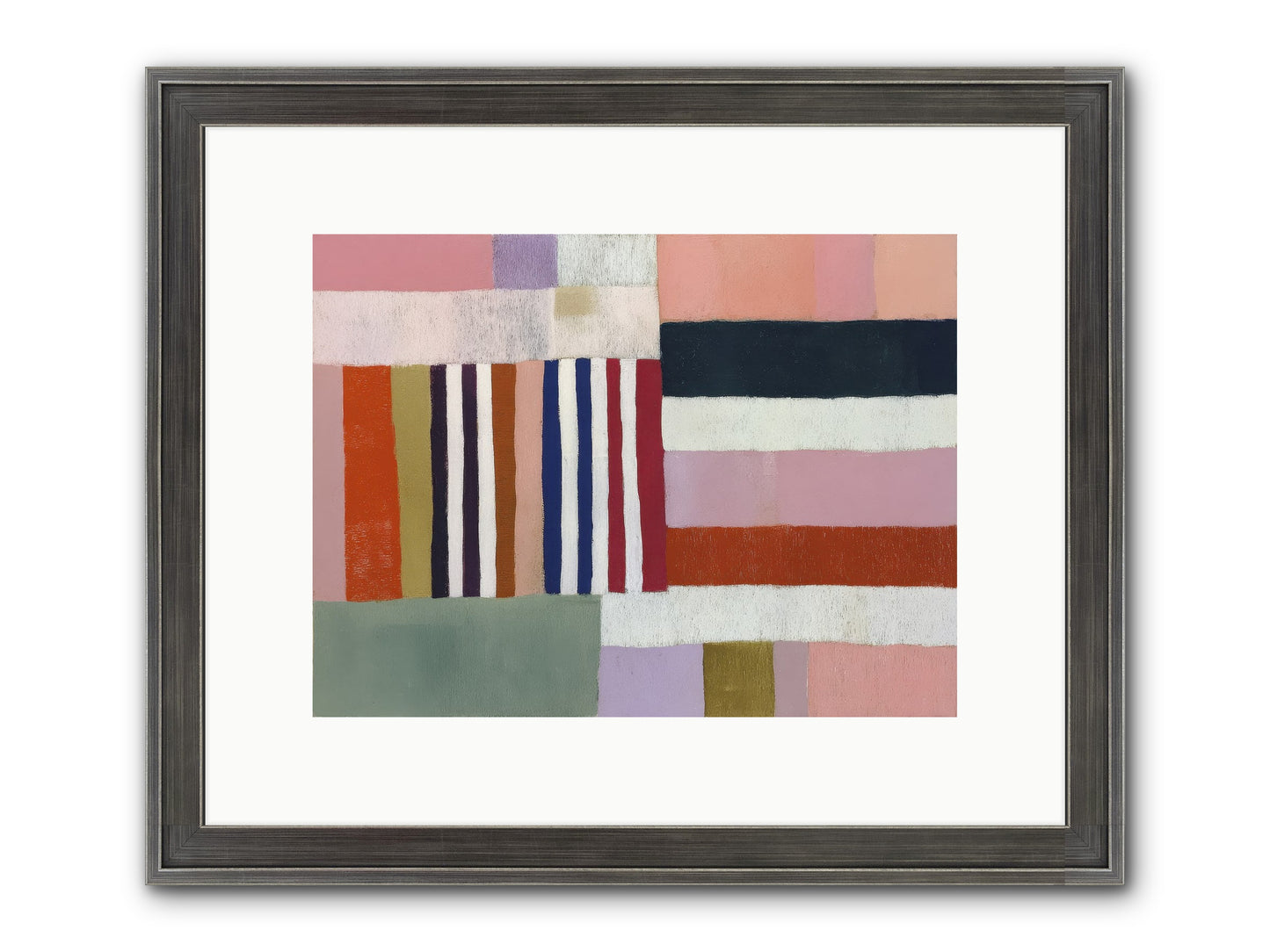 Seaborne Legacy Framed Print - Slimwoods Black/Silver 12x9