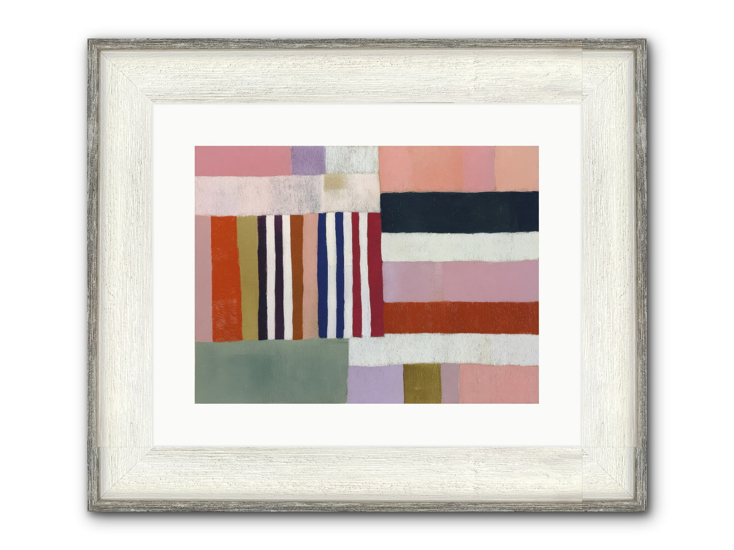 Seaborne Legacy Framed Print - Driftwood White 16x12