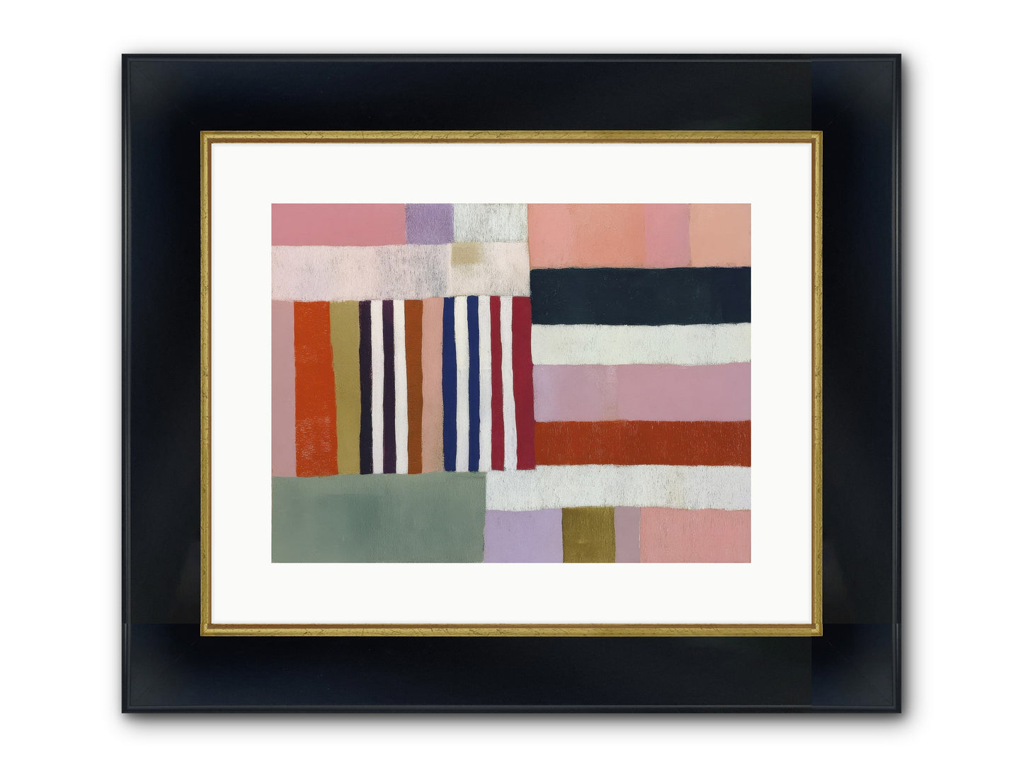 Seaborne Legacy Framed Print - Wide Black w/Gold 16x12
