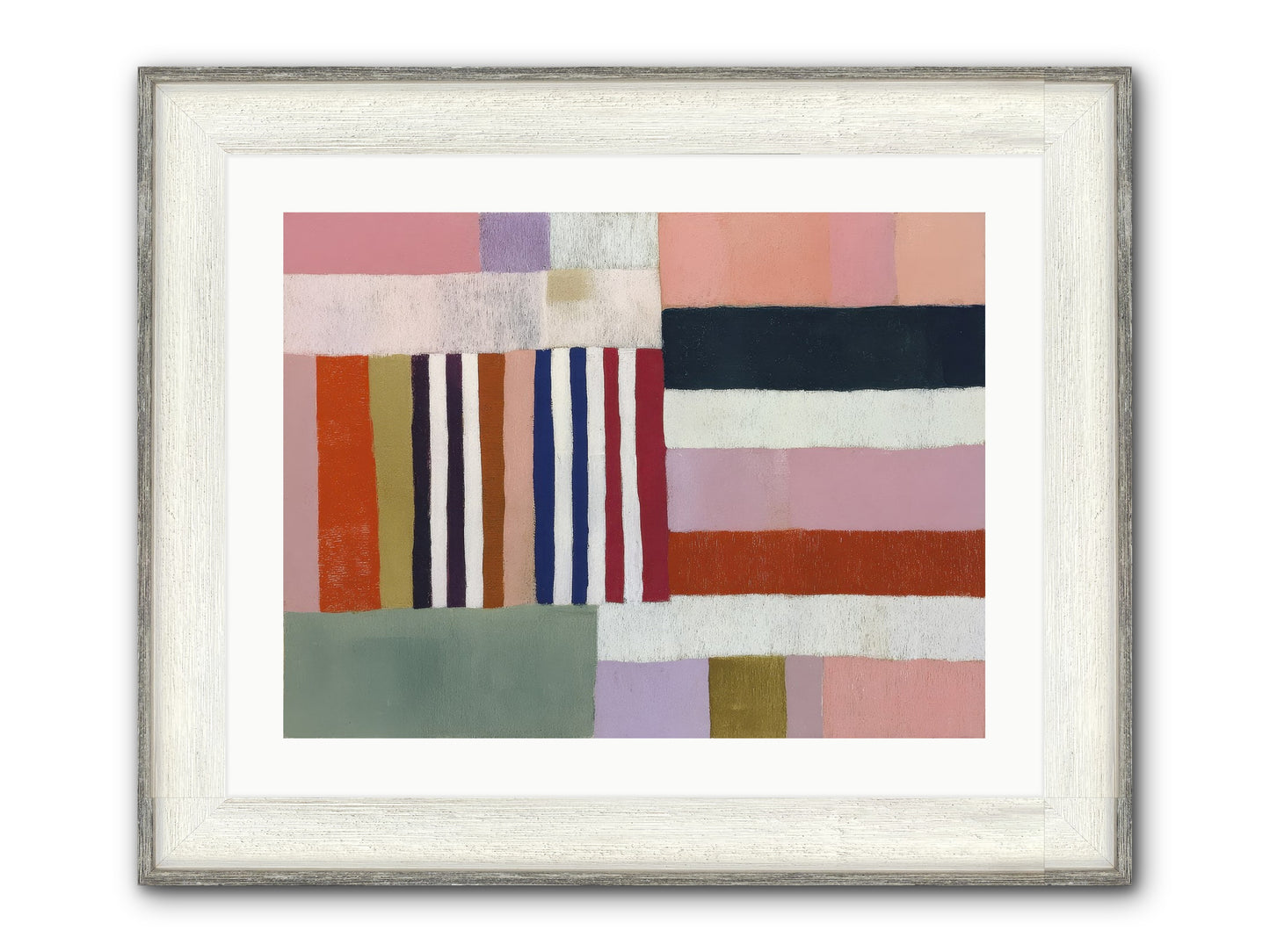 Seaborne Legacy Framed Print - Driftwood White 24x18