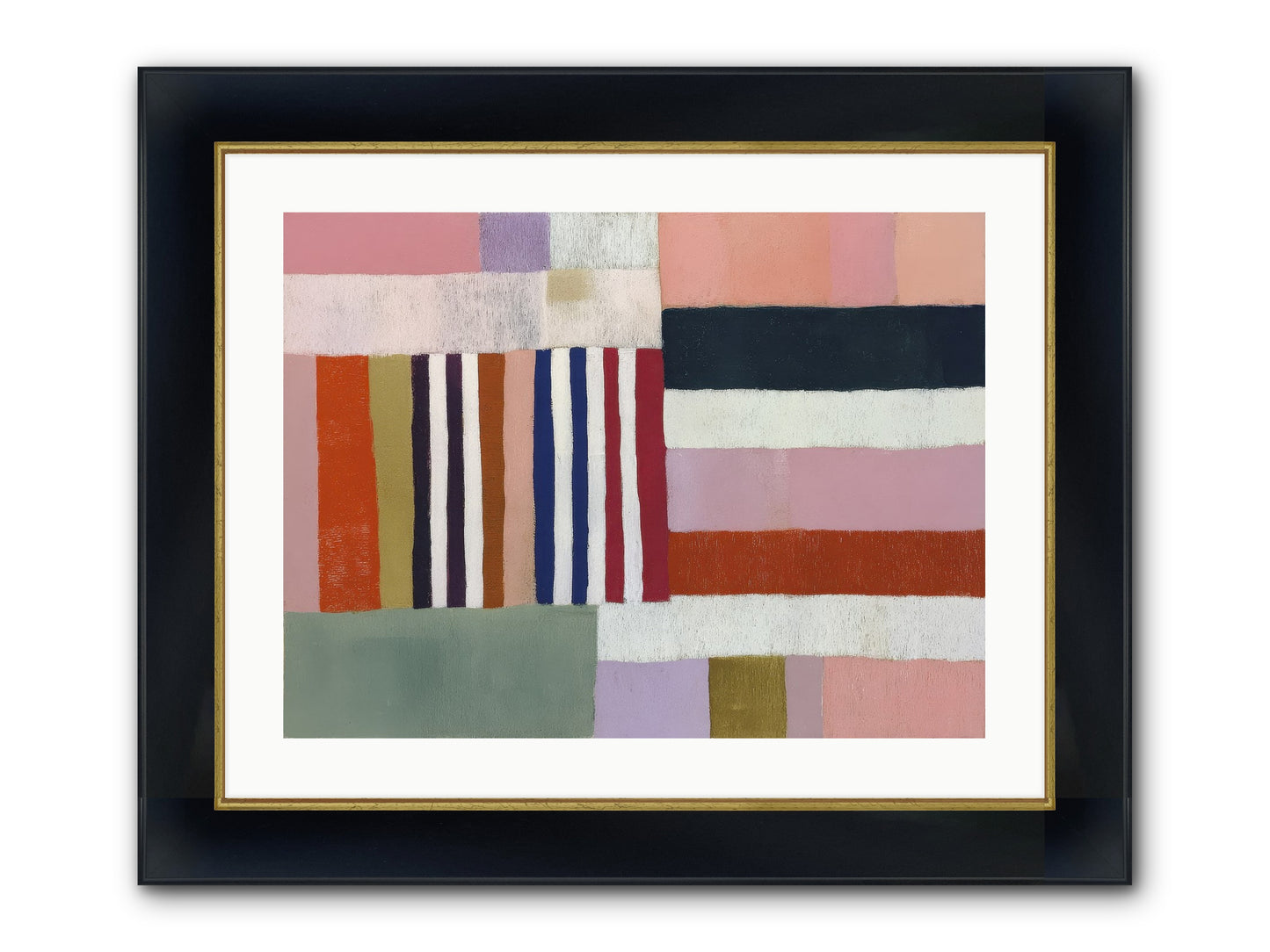 Seaborne Legacy Framed Print - Wide Black w/Gold 24x18