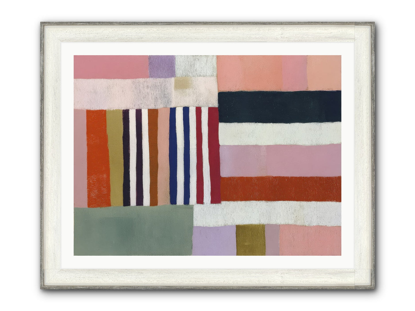 Seaborne Legacy Framed Print - Driftwood White 40x30