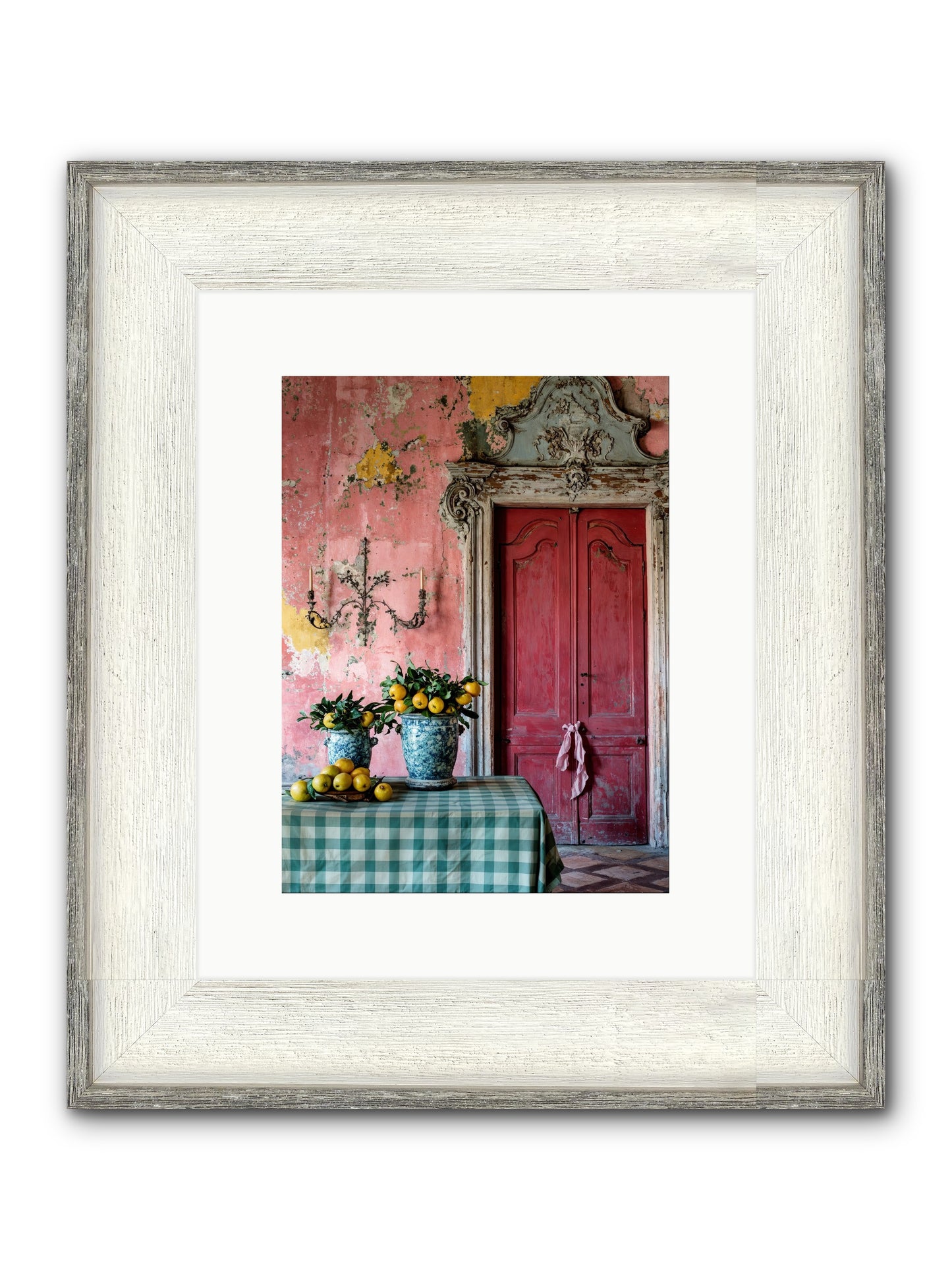 Secret Court Of Dreams Framed Print - Driftwood White 9x12