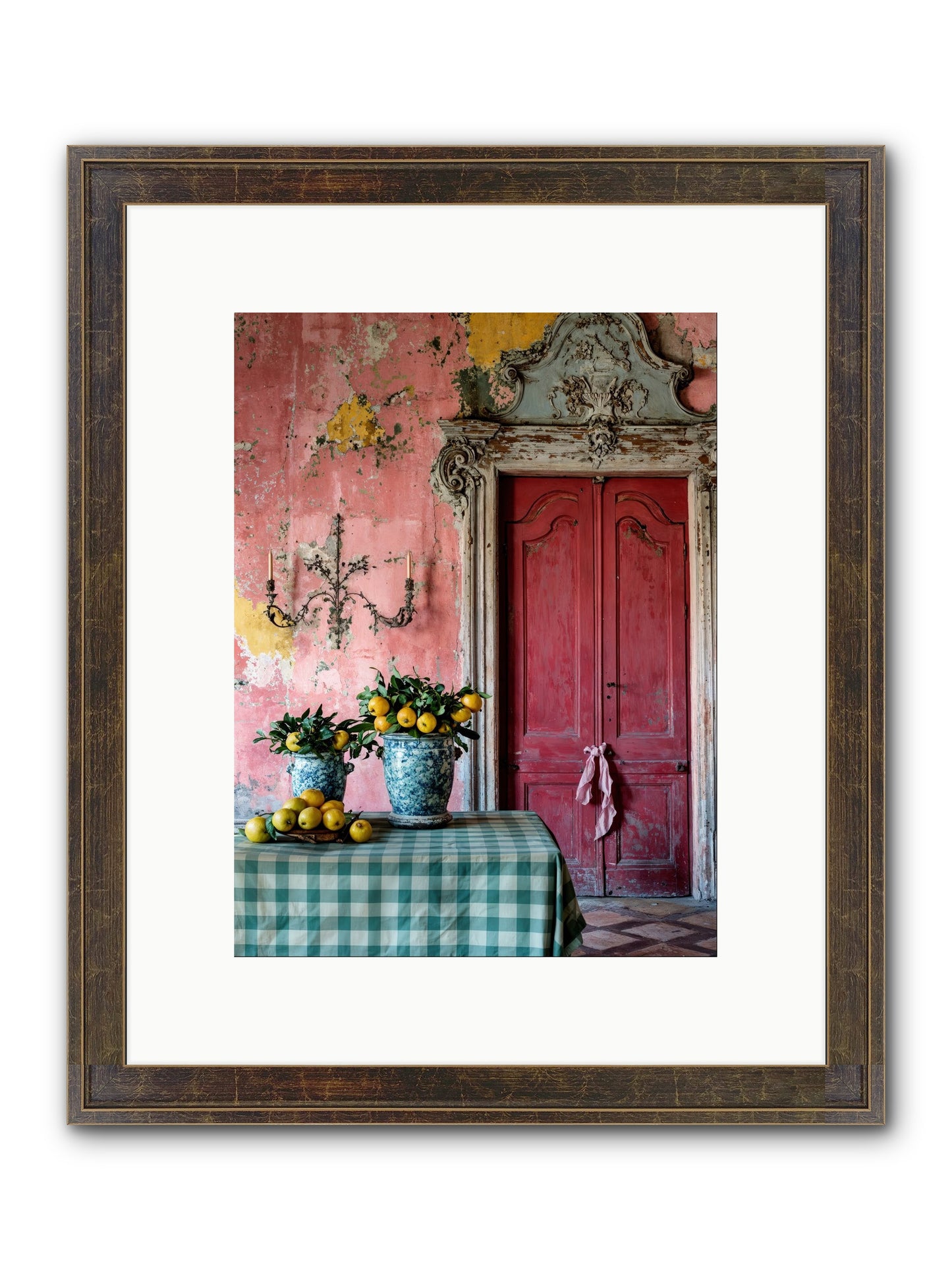 Secret Court Of Dreams Framed Print - Slimwoods Black/Gold 9x12