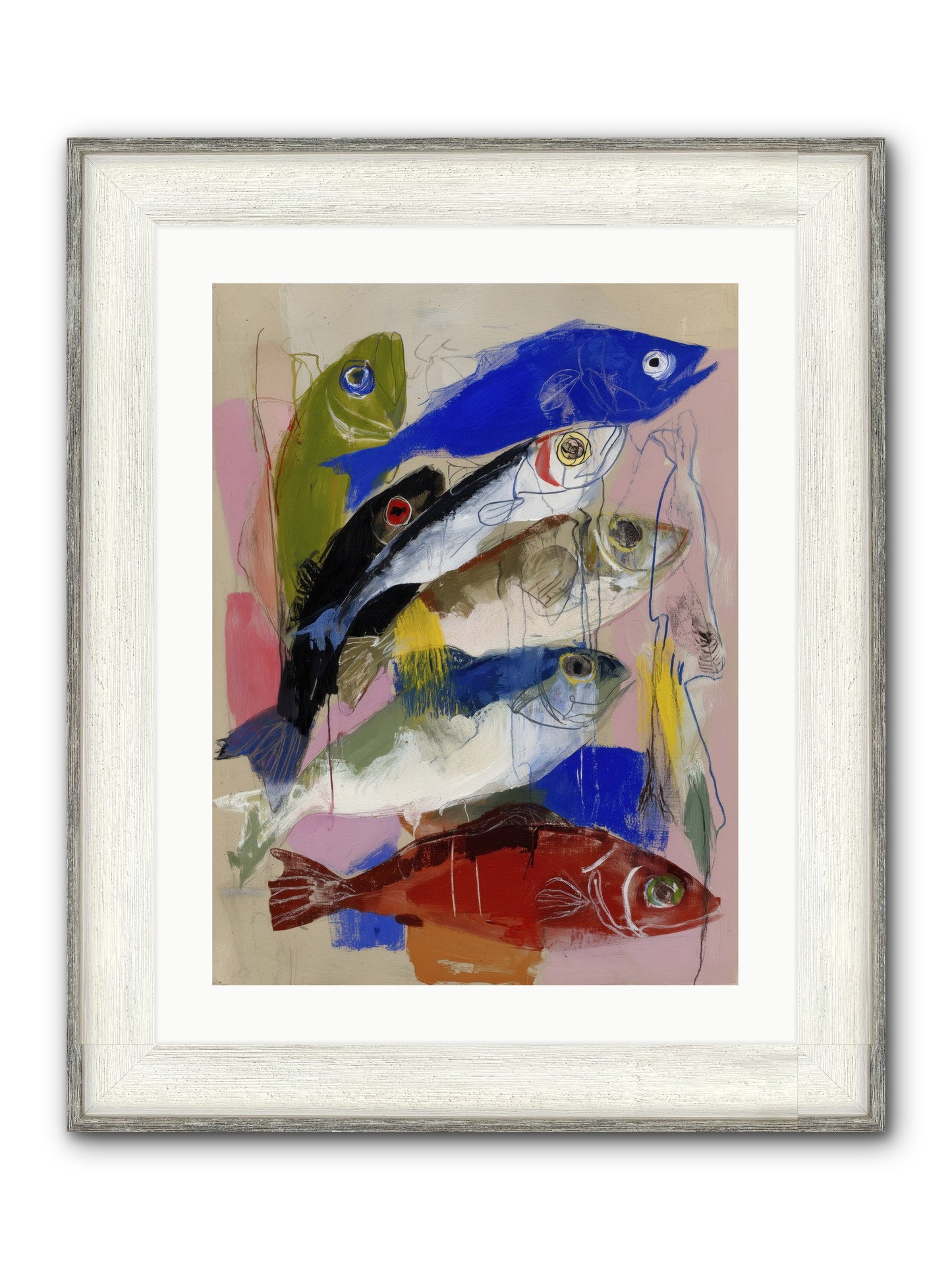 Secret Language Framed Print - Driftwood White 18x24