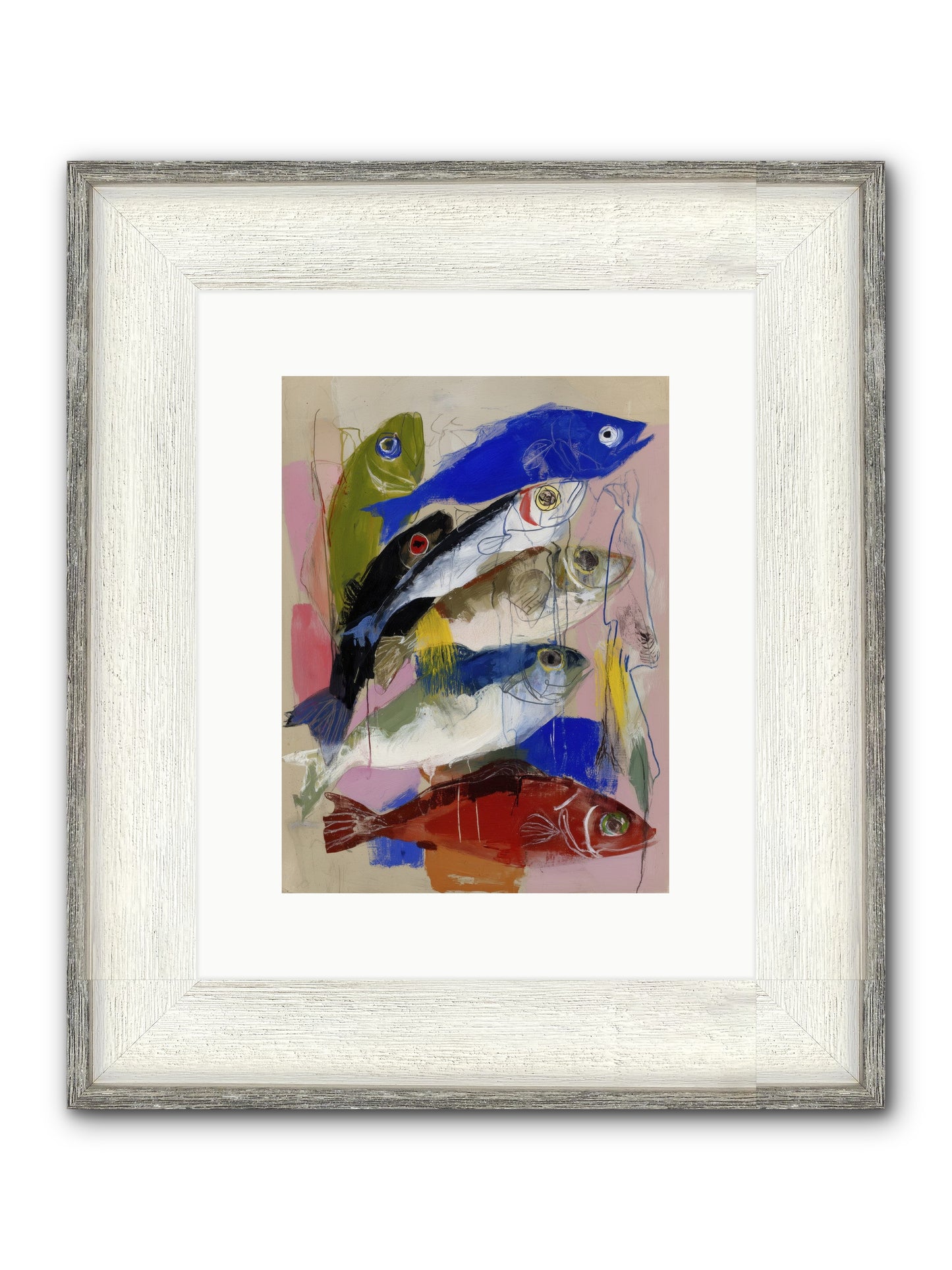 Secret Language Framed Print - Driftwood White 9x12
