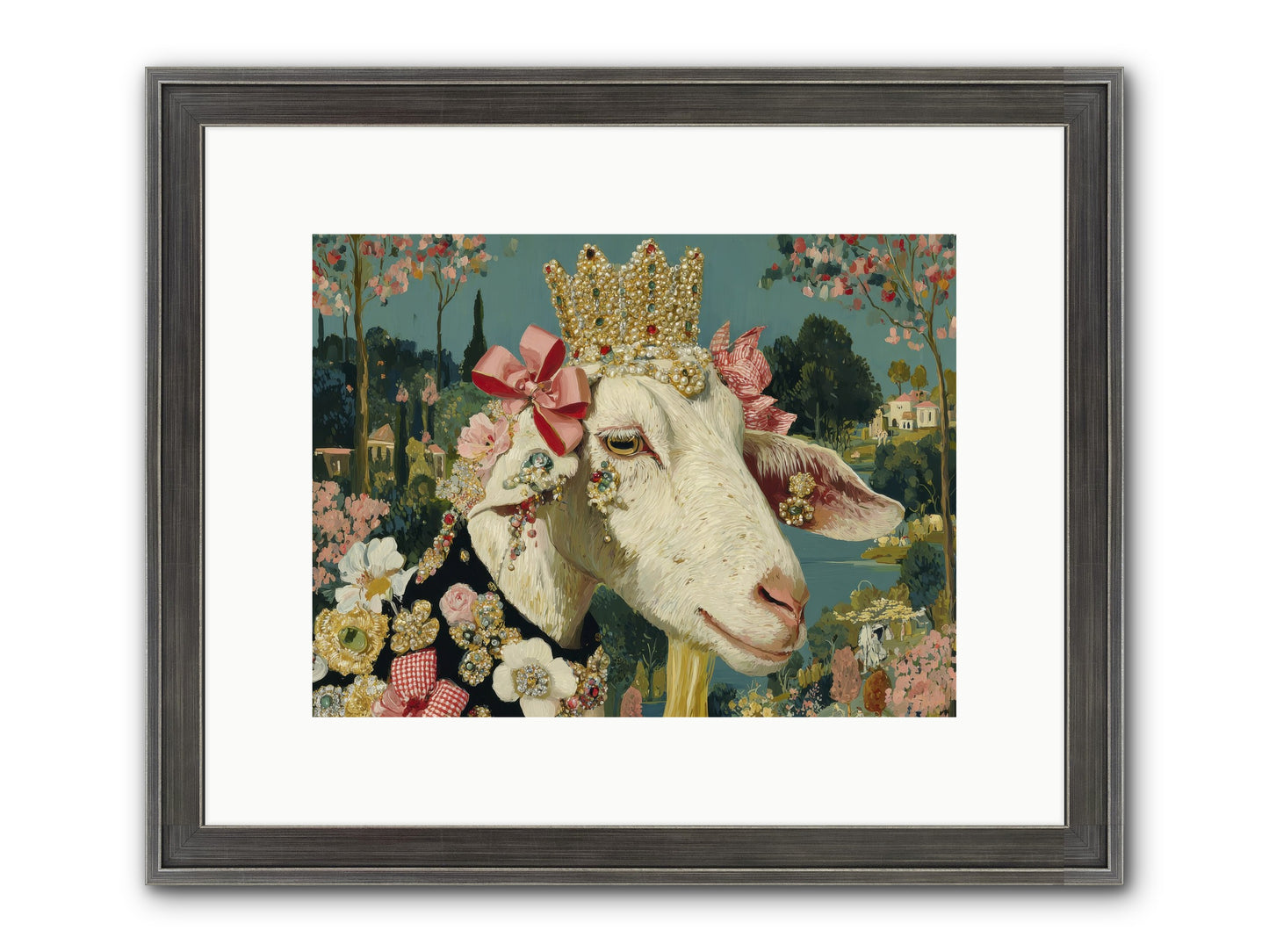 Secret Notes Framed Print - Slimwoods Black/Silver 12x9
