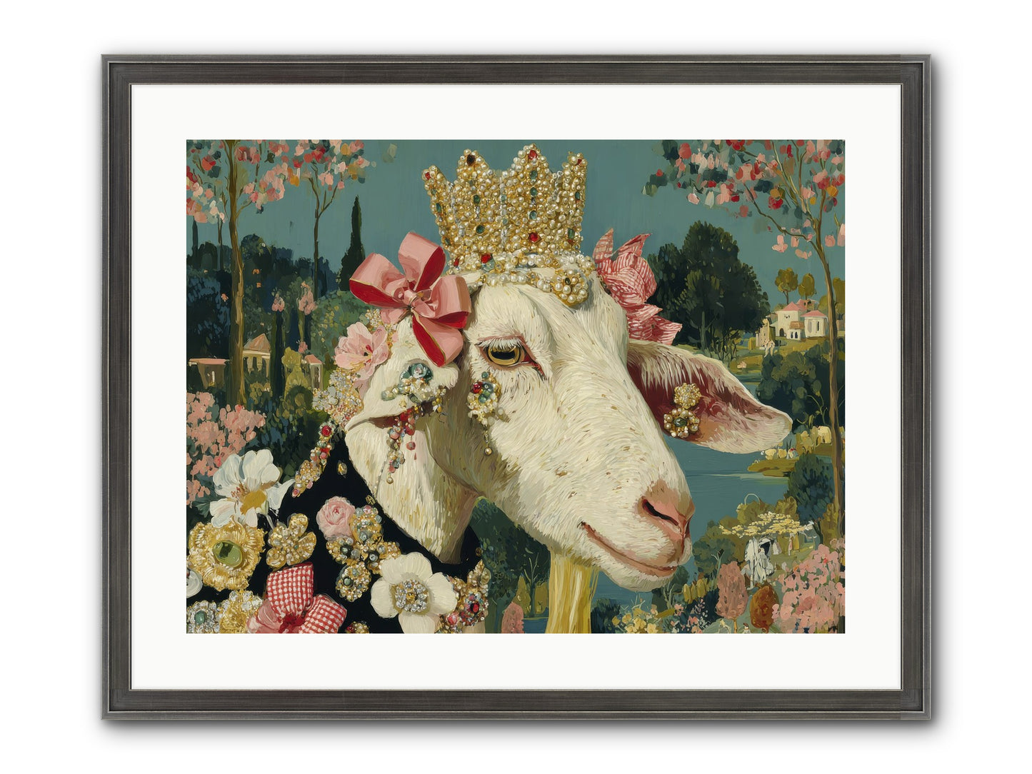 Secret Notes Framed Print - Slimwoods Black/Silver 24x18