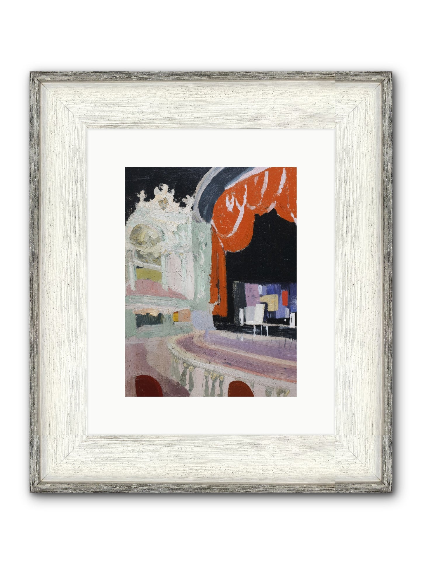 Secret Passage Framed Print - Driftwood White 9x12