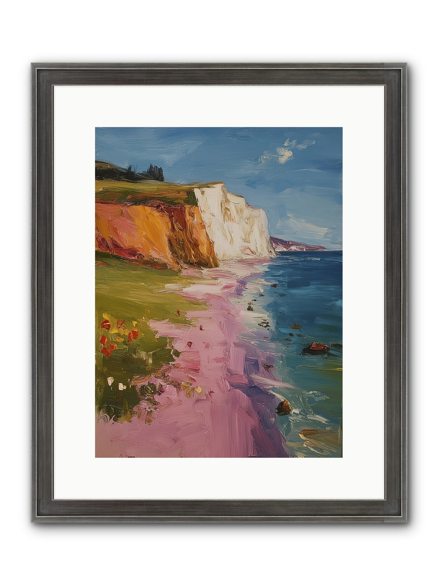 Secret Sanctuary Framed Print - Slimwoods Black/Silver 12x16