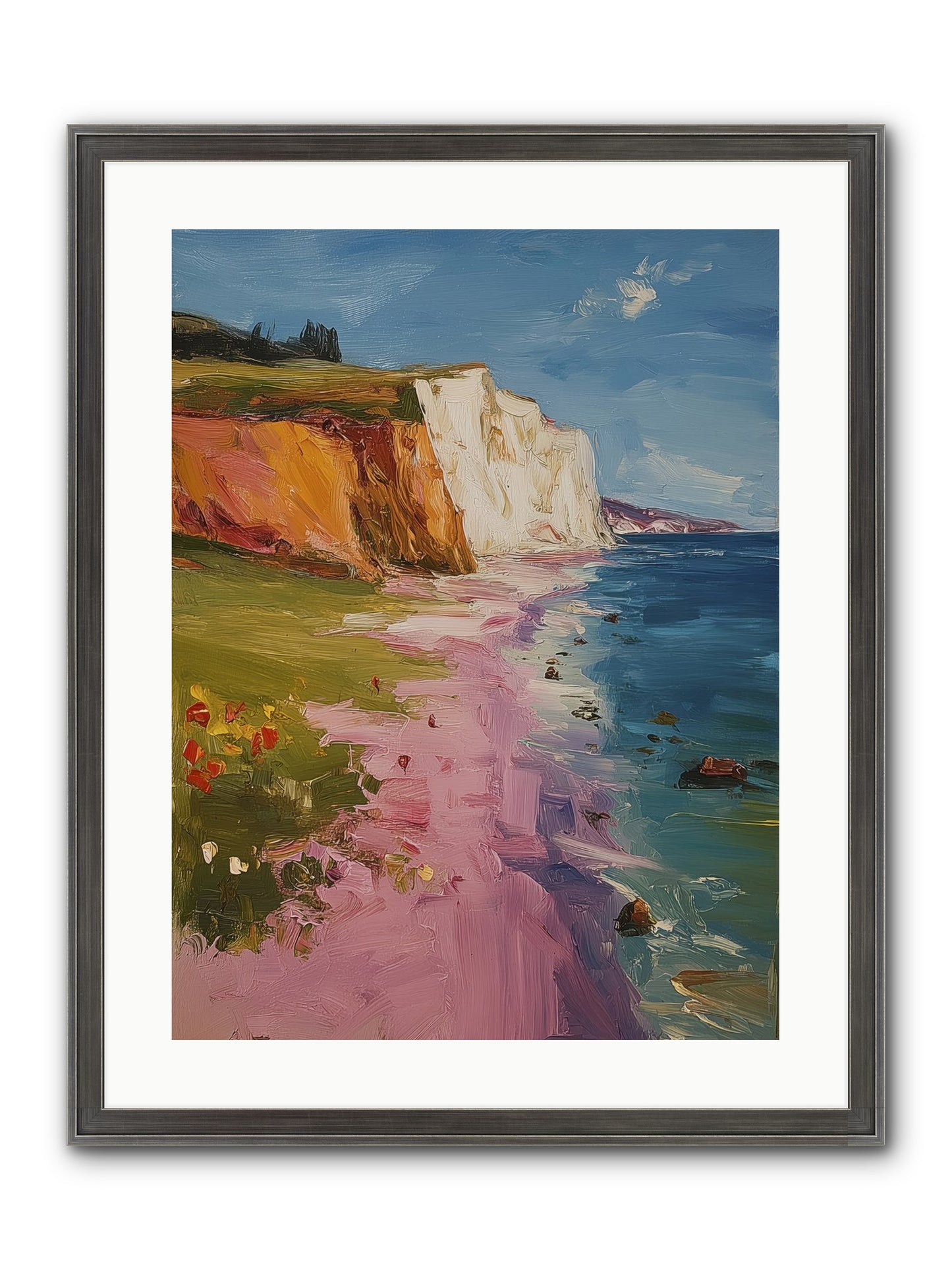 Secret Sanctuary Framed Print - Slimwoods Black/Silver 18x24