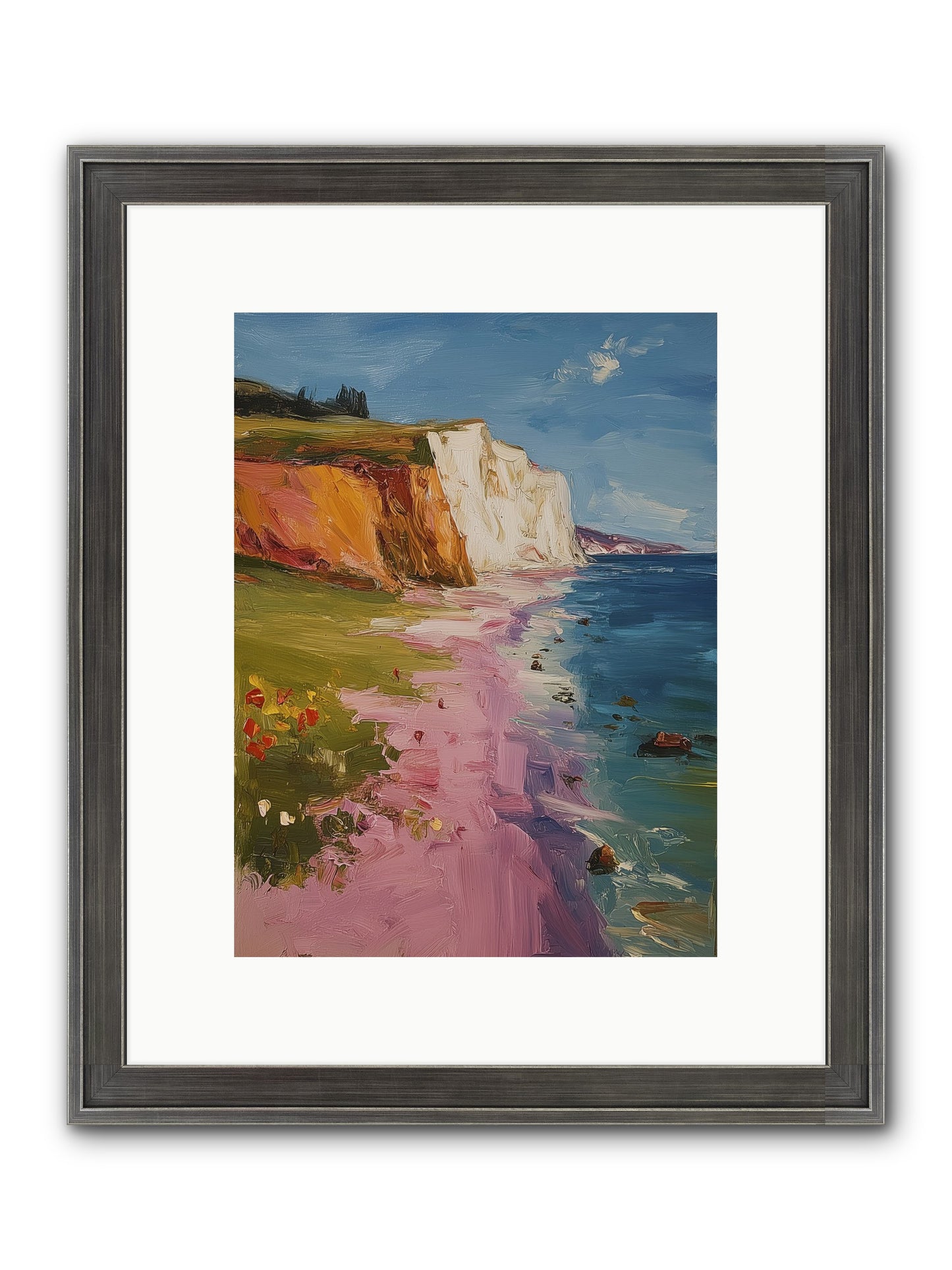 Secret Sanctuary Framed Print - Slimwoods Black/Silver 9x12