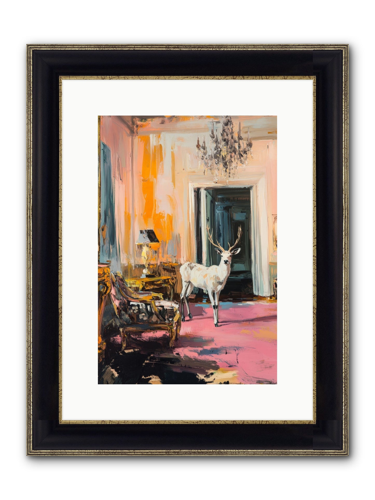 Secrets From The Captain's Quarters Framed Print - Black & Gold 10x15