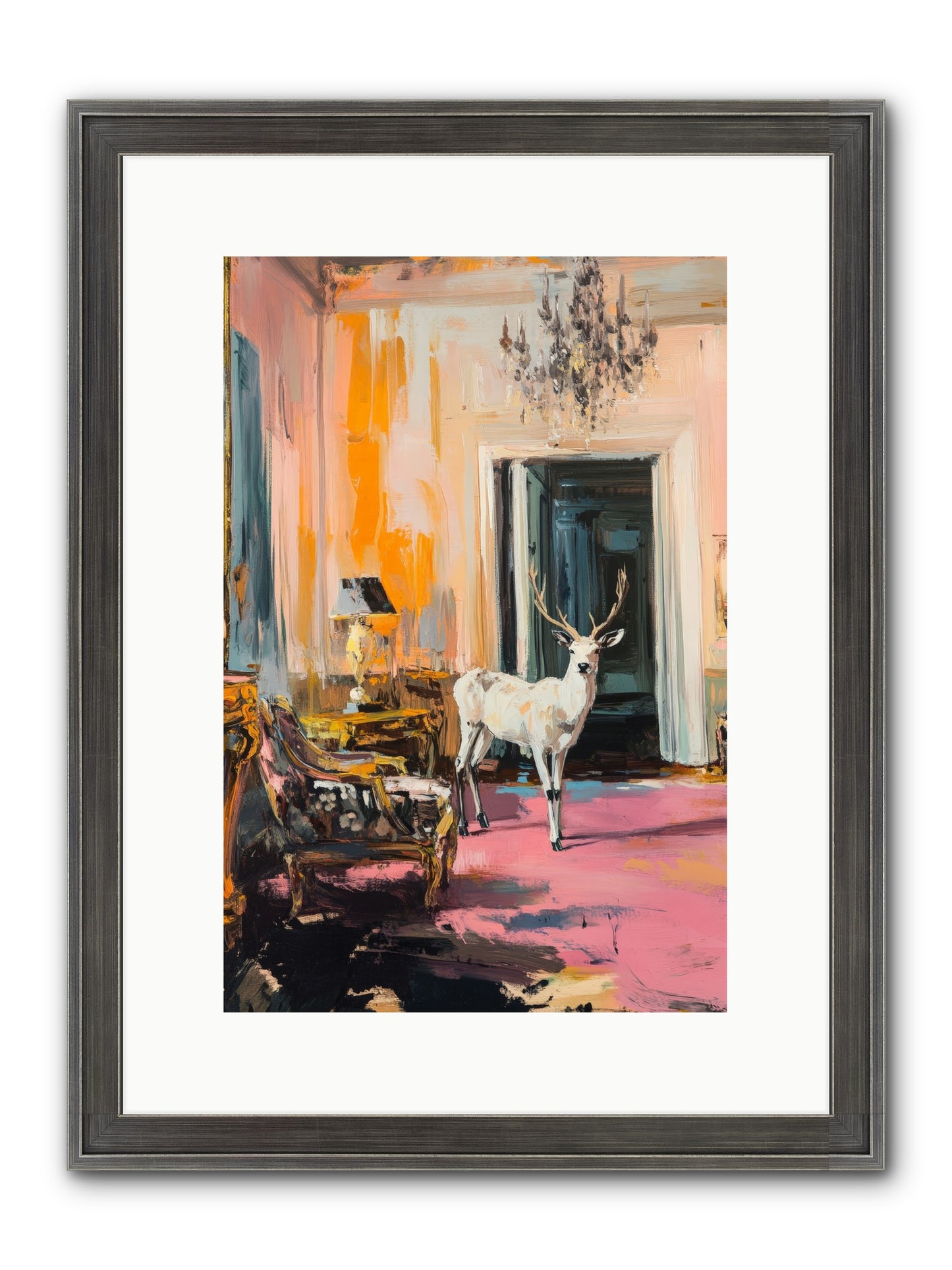 Secrets From The Captain's Quarters Framed Print - Slimwoods Black/Silver 10x15