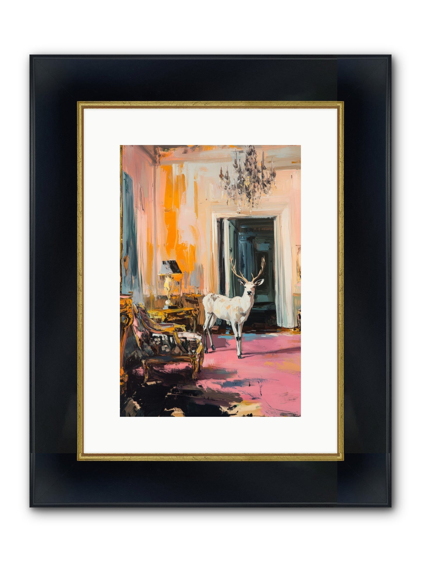 Secrets From The Captain's Quarters Framed Print - Wide Black w/Gold 10x15