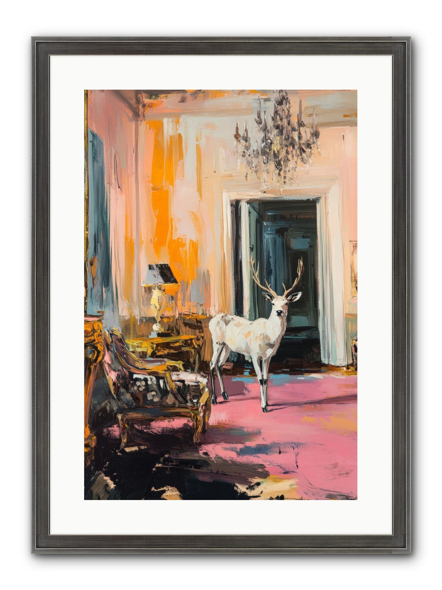 Secrets From The Captain's Quarters Framed Print - Slimwoods Black/Silver 16x24
