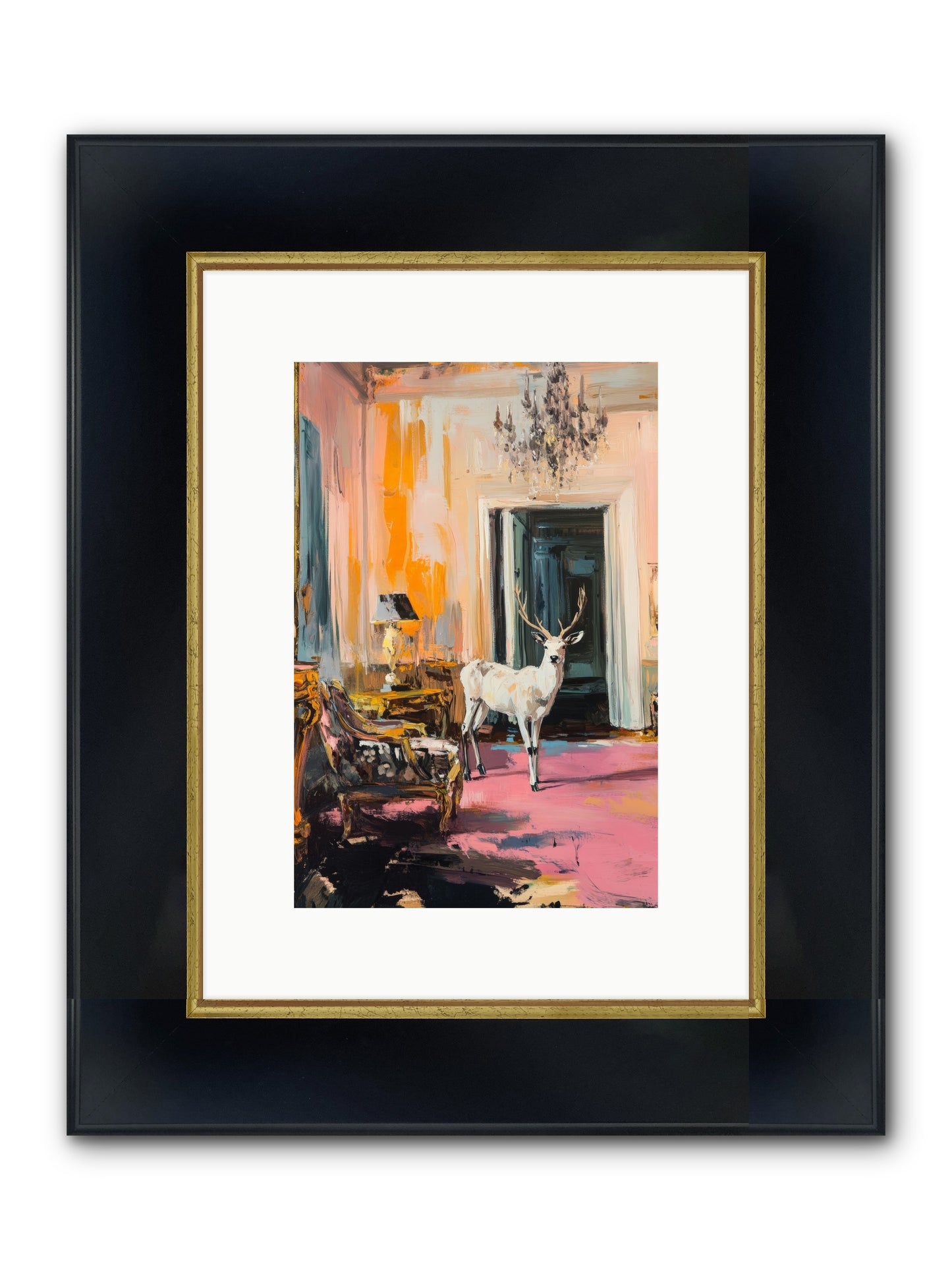 Secrets From The Captain's Quarters Framed Print - Wide Black w/Gold 8x12