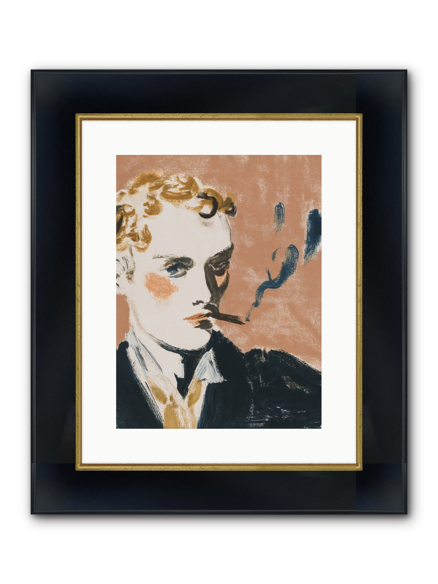 Seeing Is Believing Framed Print - Wide Black w/Gold 12x16