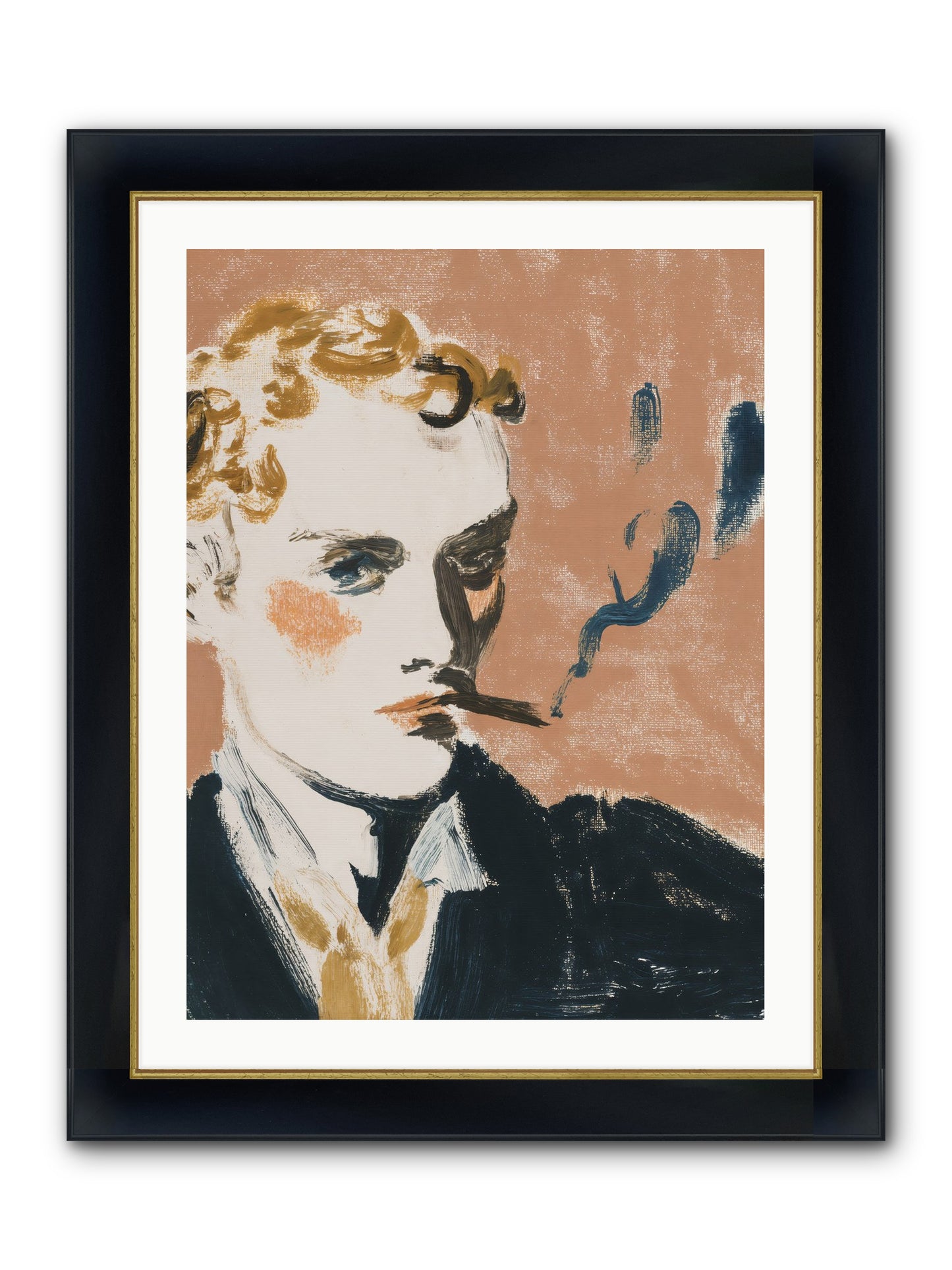 Seeing Is Believing Framed Print - Wide Black w/Gold 24x32