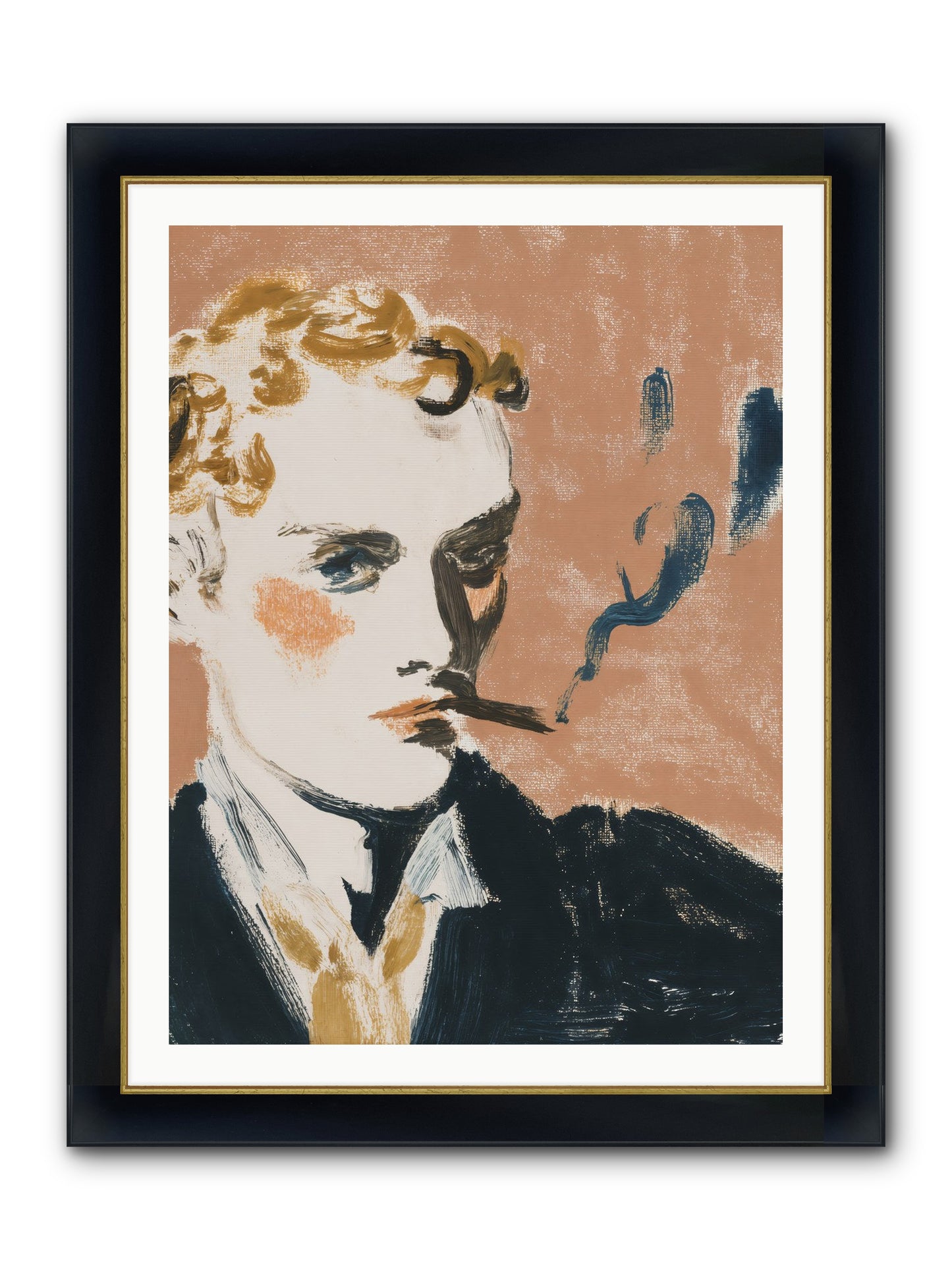 Seeing Is Believing Framed Print - Wide Black w/Gold 30x40