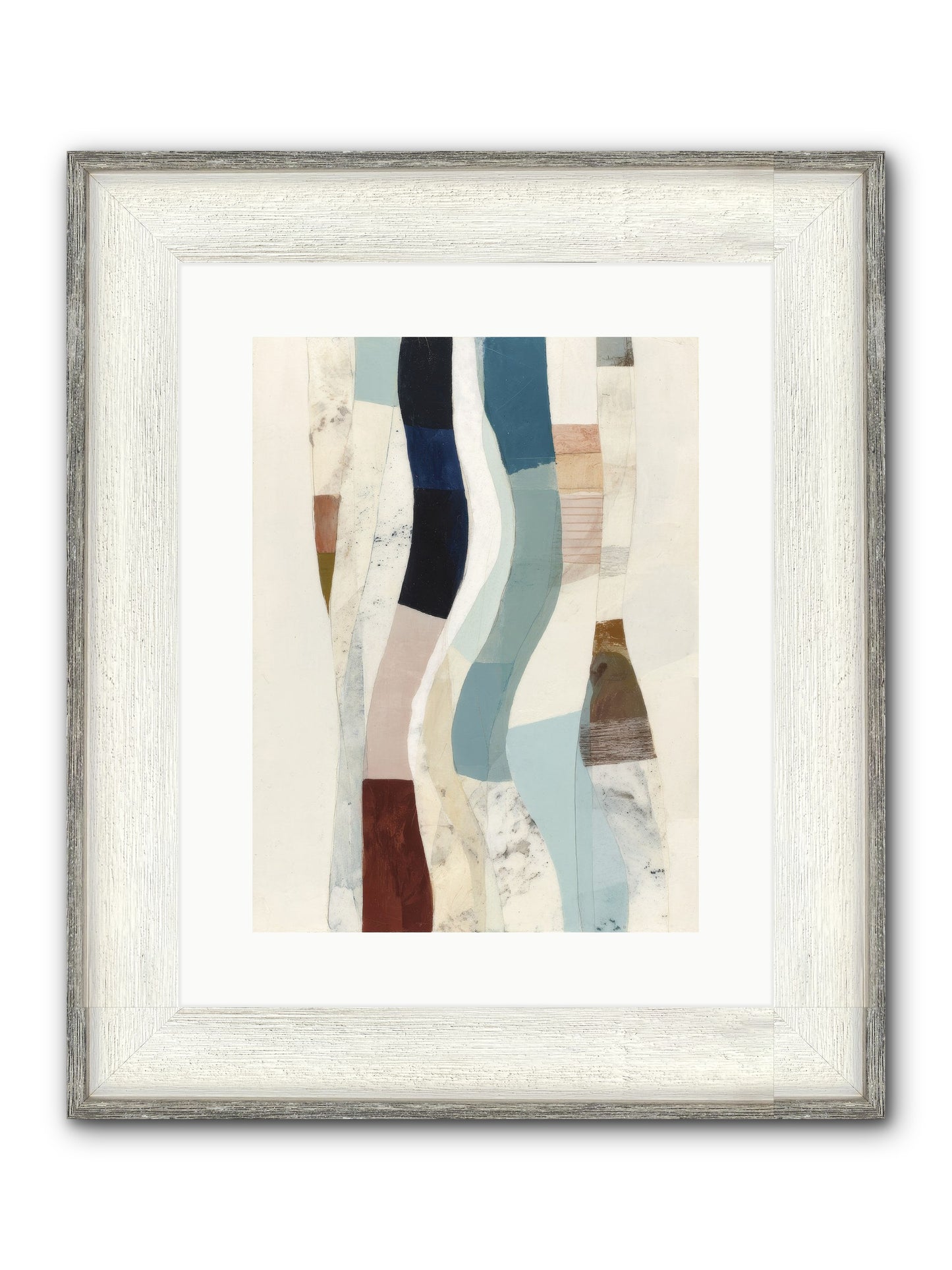 Serein Framed Print - Driftwood White 12x16