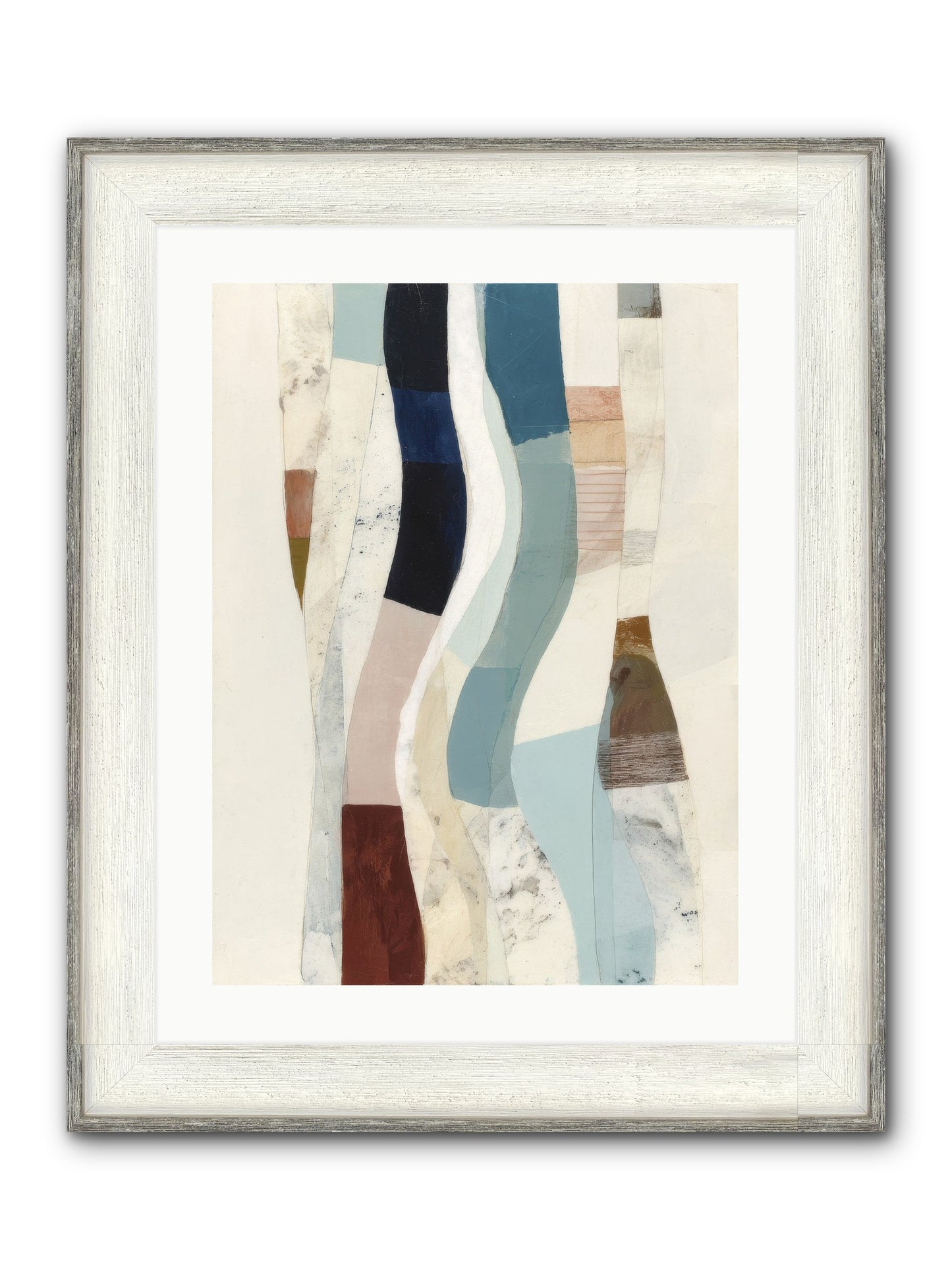 Serein Framed Print - Driftwood White 18x24