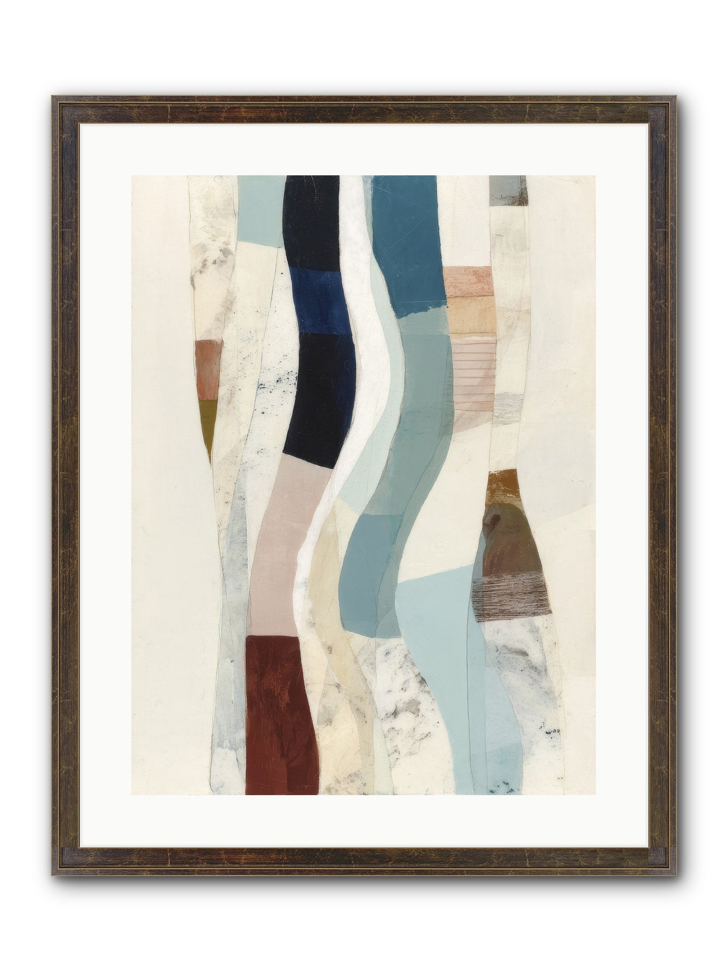 Serein Framed Print - Slimwoods Black/Gold 18x24