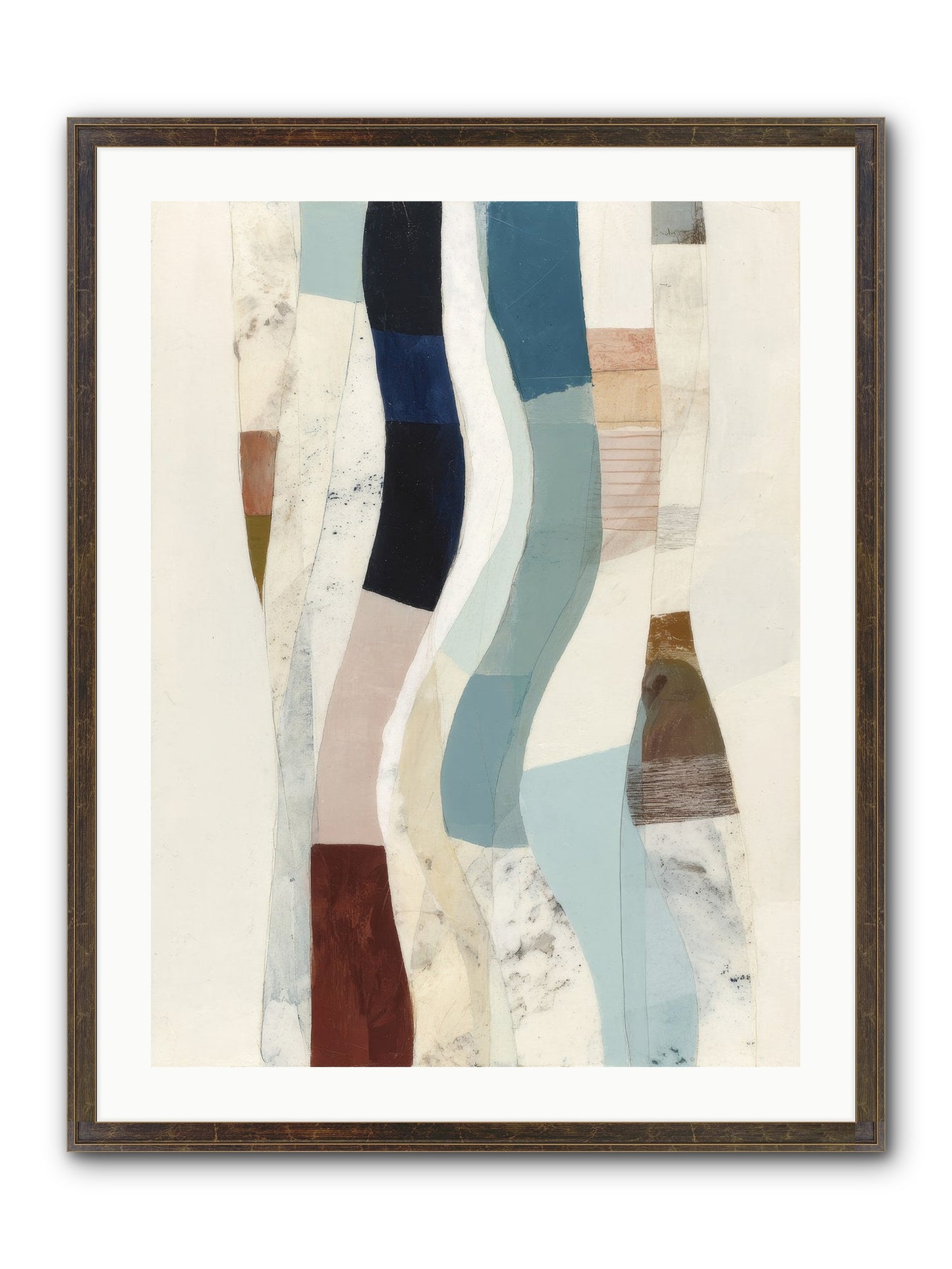 Serein Framed Print - Slimwoods Black/Gold 24x32