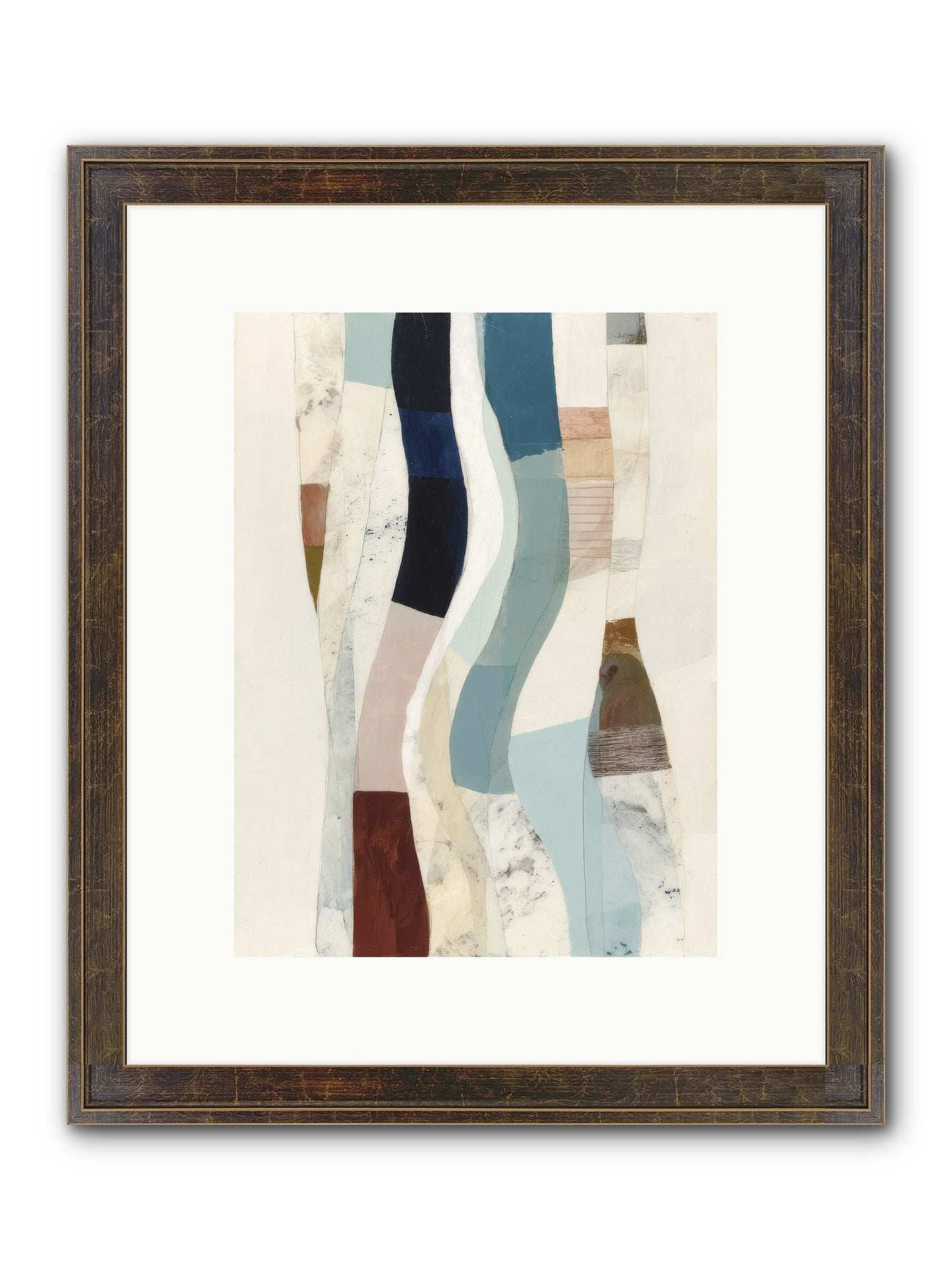 Serein Framed Print - Slimwoods Black/Gold 9x12