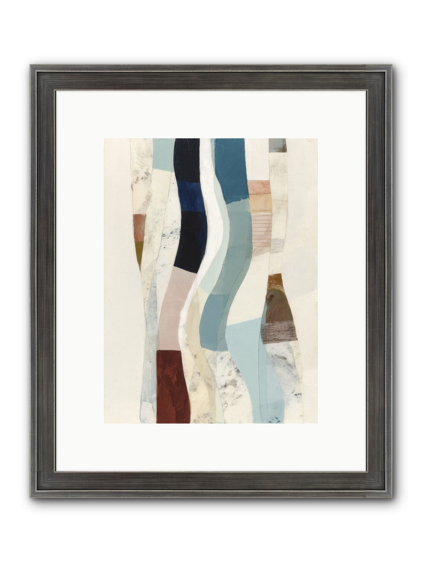 Serein Framed Print - Slimwoods Black/Silver 9x12