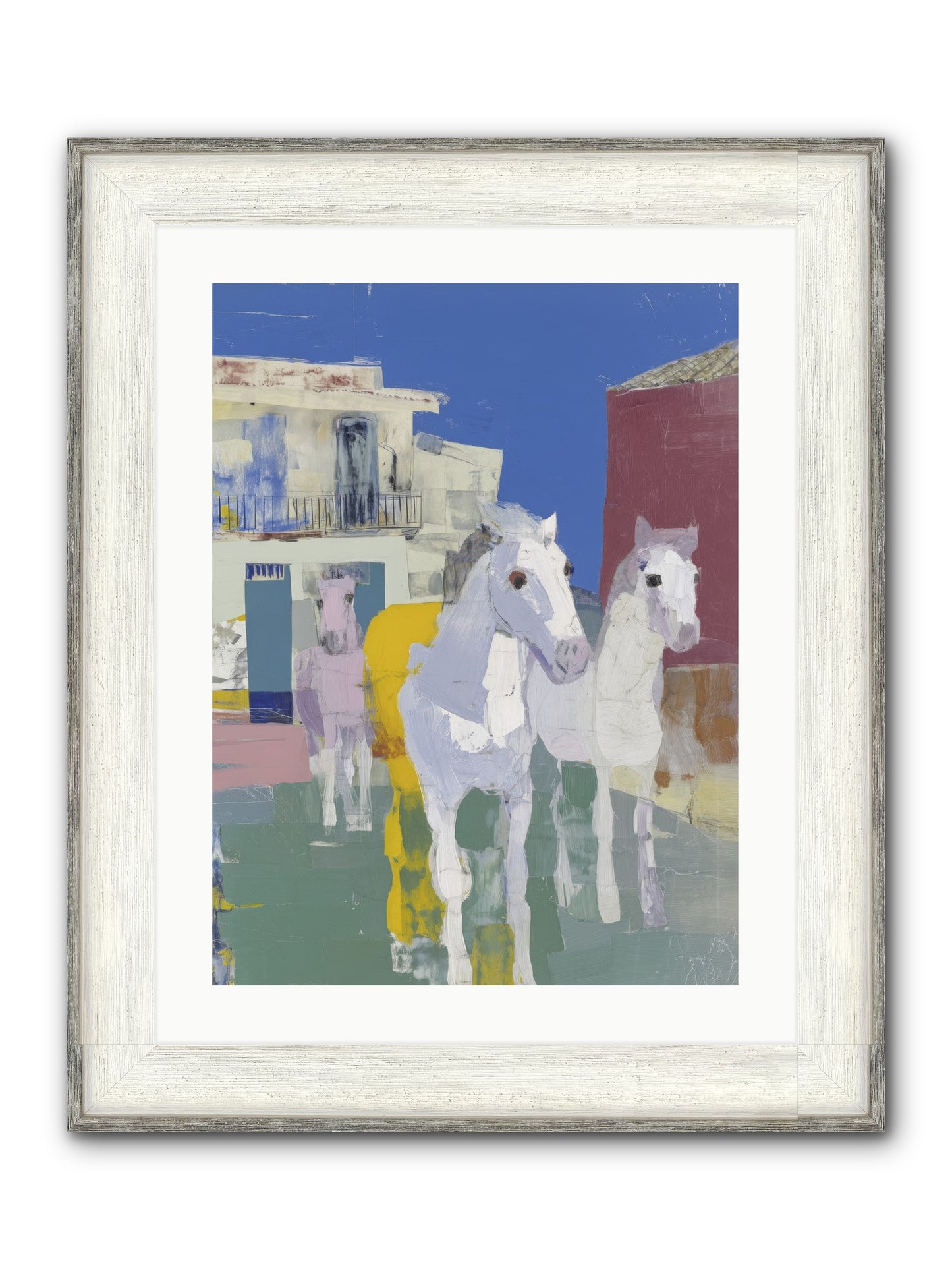 Serendipity Framed Print - Driftwood White 18x24