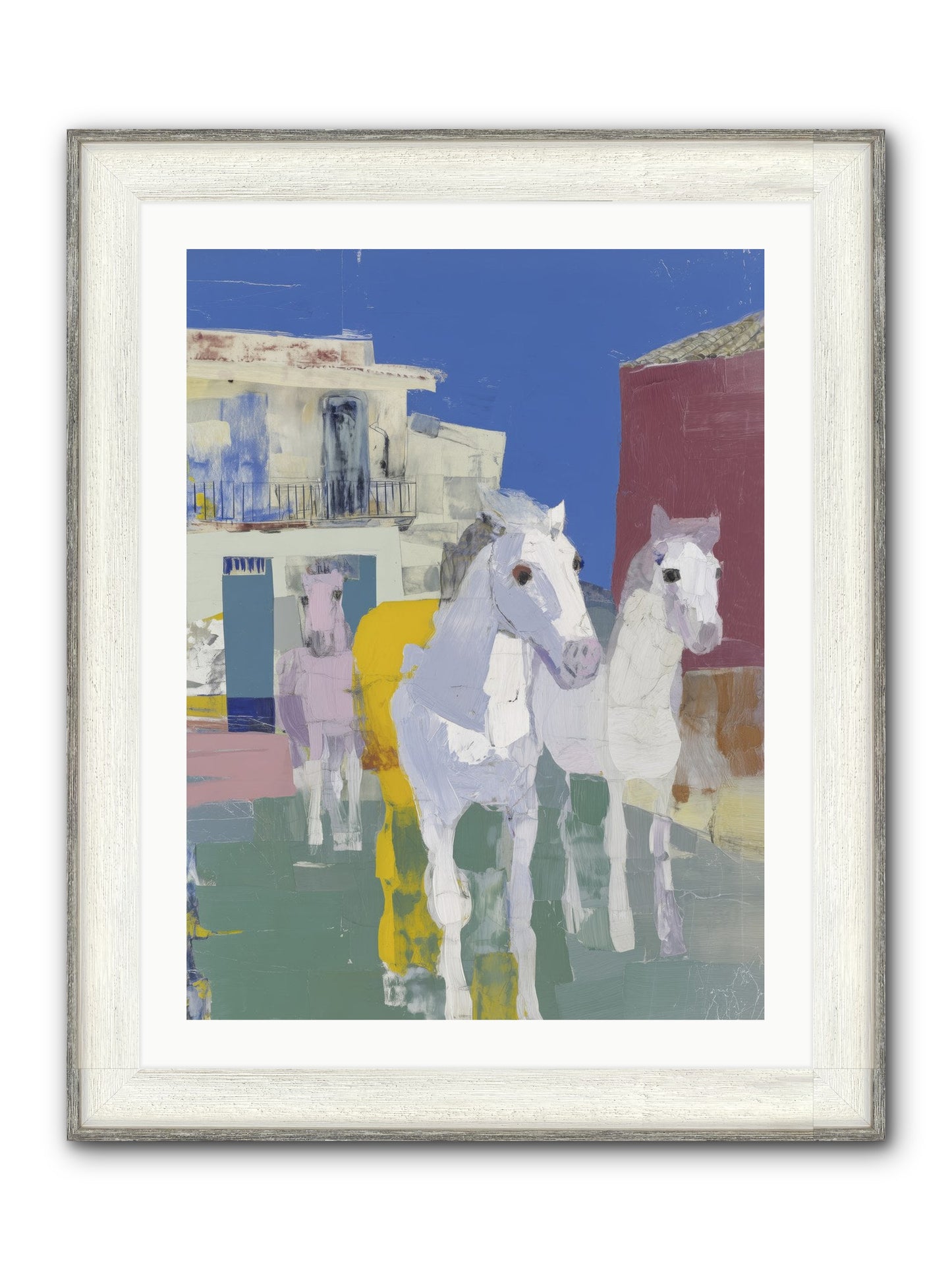 Serendipity Framed Print - Driftwood White 24x32