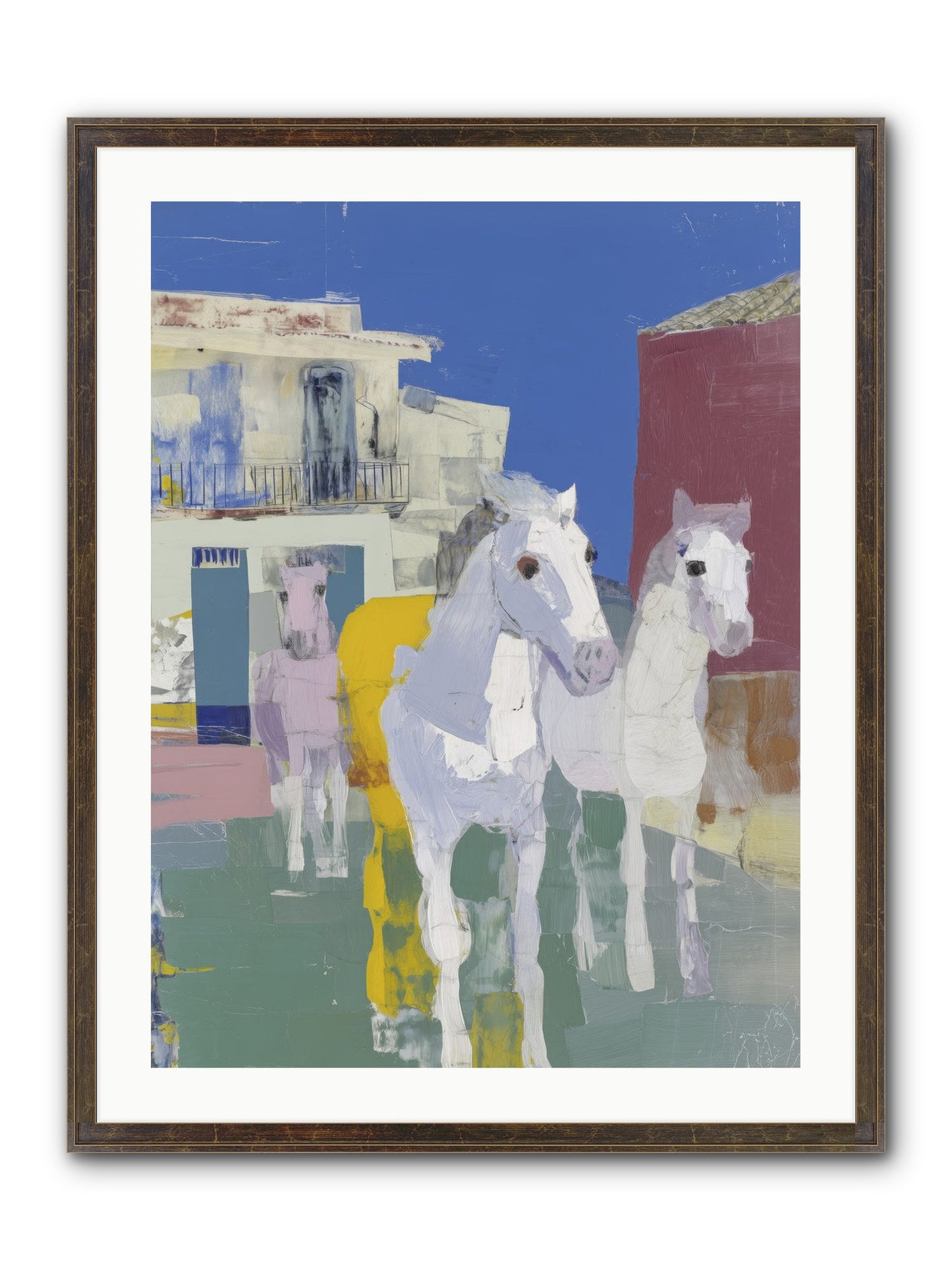 Serendipity Framed Print - Slimwoods Black/Gold 24x32