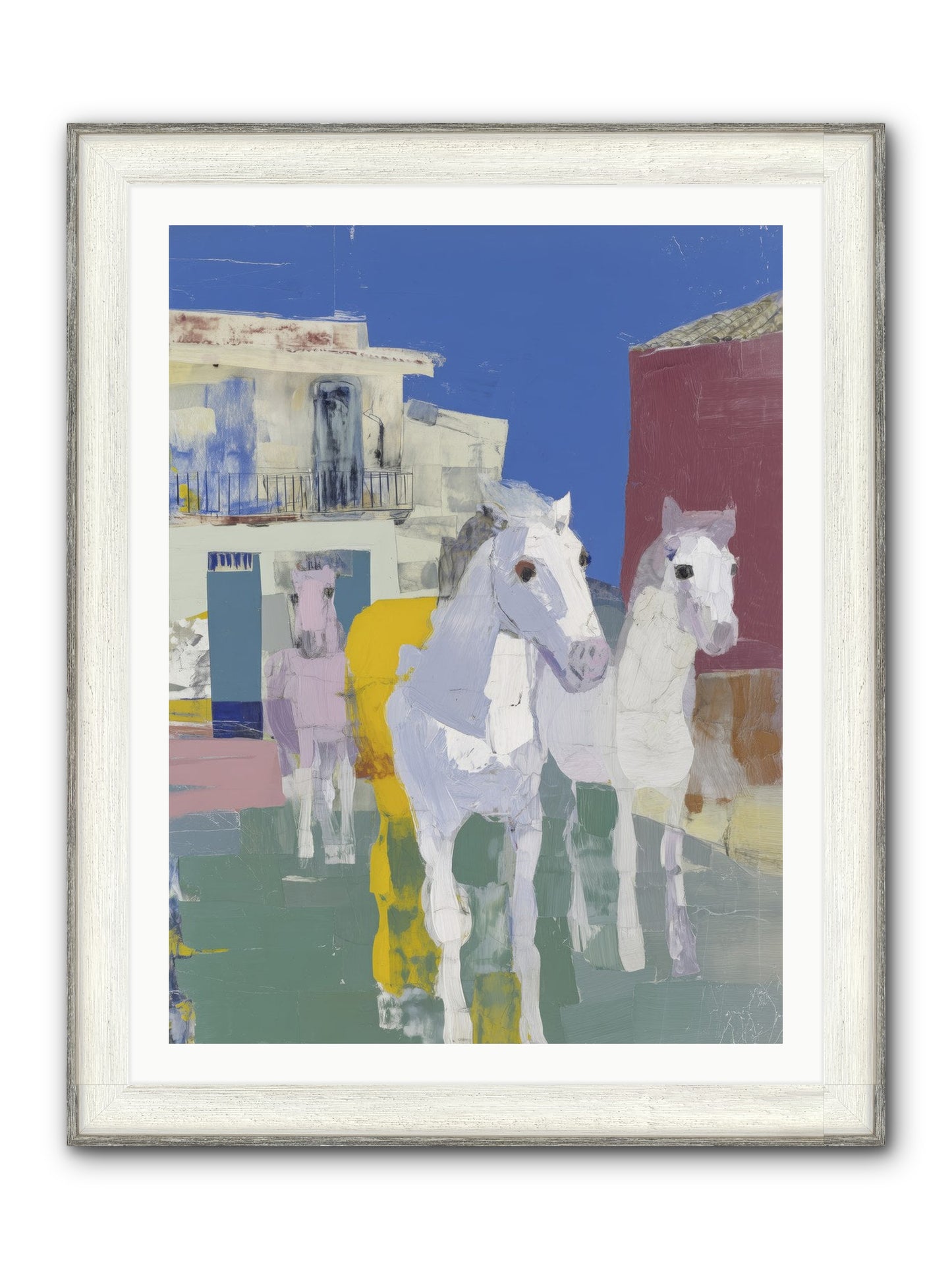 Serendipity Framed Print - Driftwood White 30x40