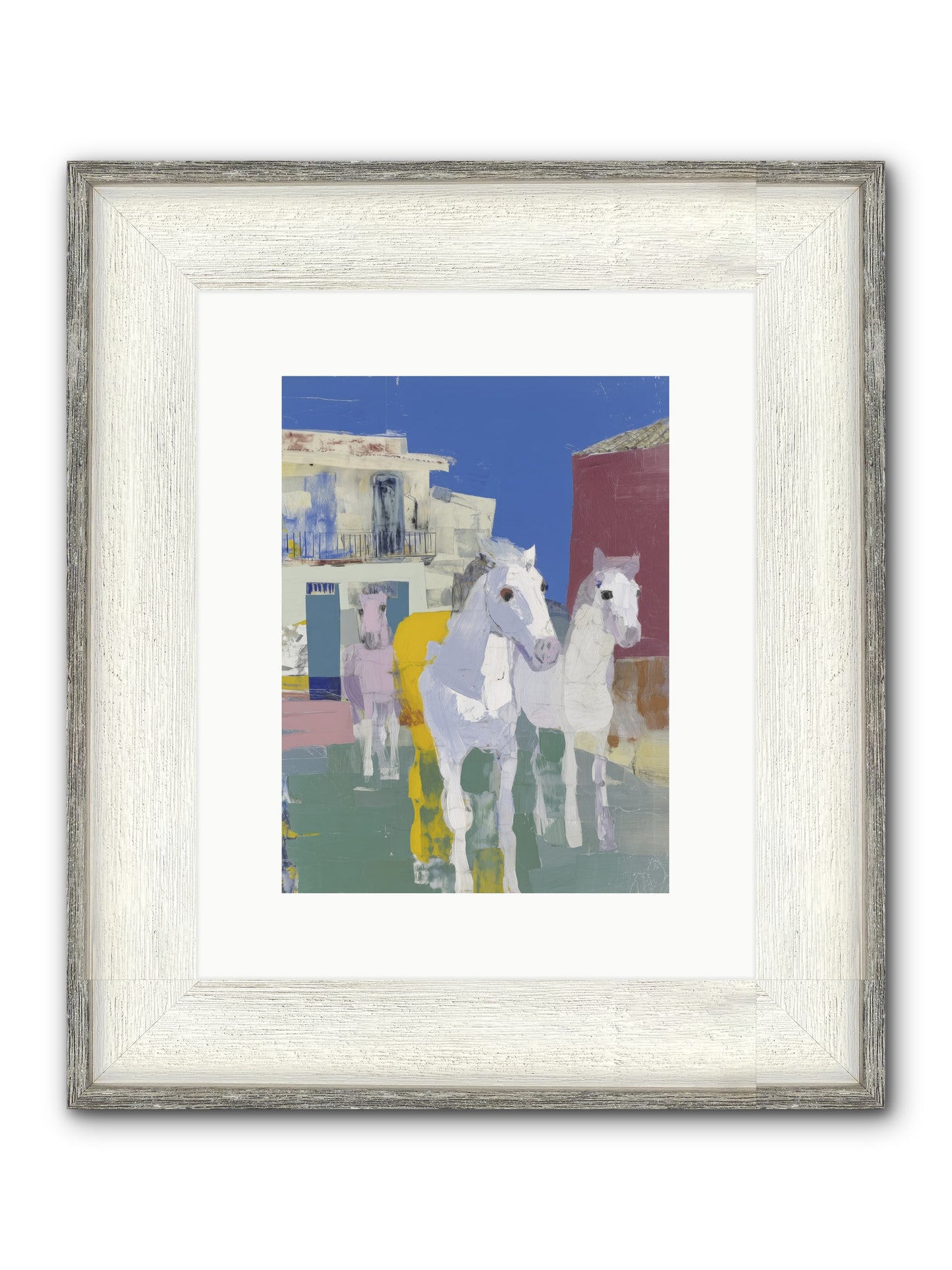 Serendipity Framed Print - Driftwood White 9x12