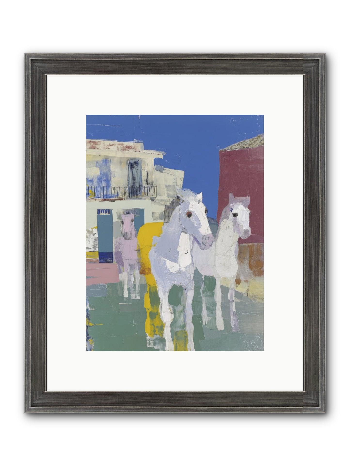 Serendipity Framed Print - Slimwoods Black/Silver 9x12