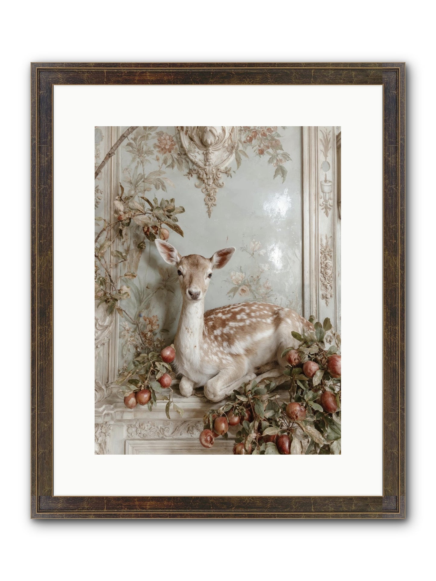 She Held Our Secrets Framed Print - Slimwoods Black/Gold 12x16