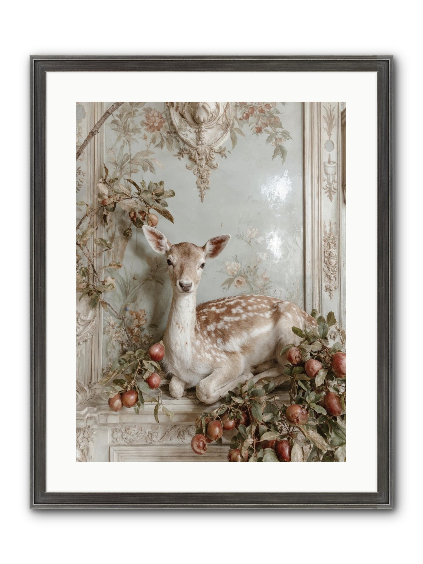 She Held Our Secrets Framed Print - Slimwoods Black/Silver 18x24