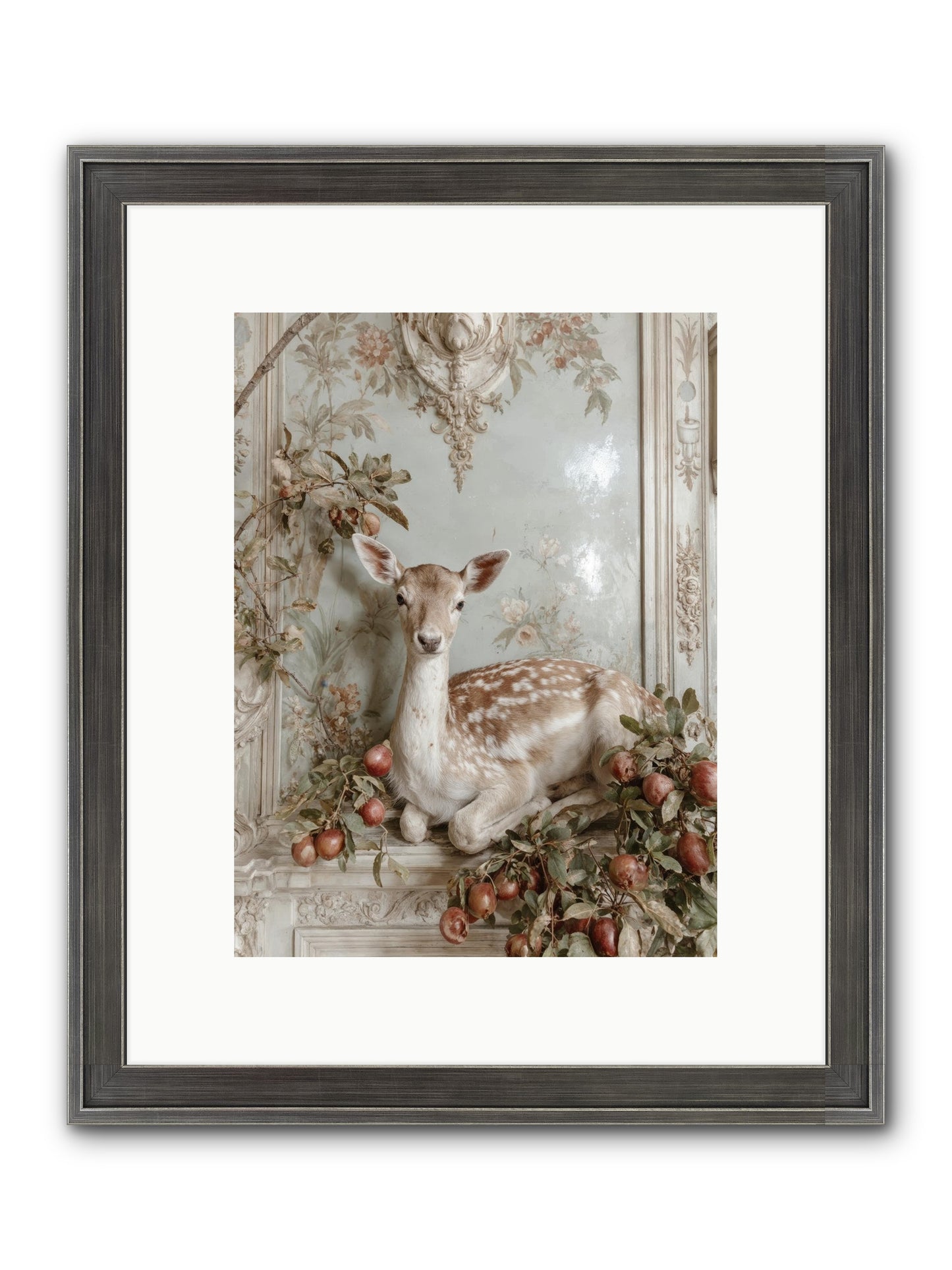 She Held Our Secrets Framed Print - Slimwoods Black/Silver 9x12