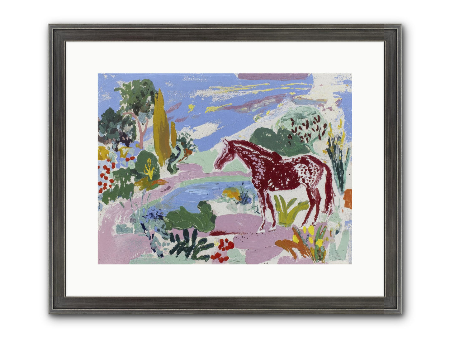 She Lingered There Framed Print - Slimwoods Black/Silver 16x12