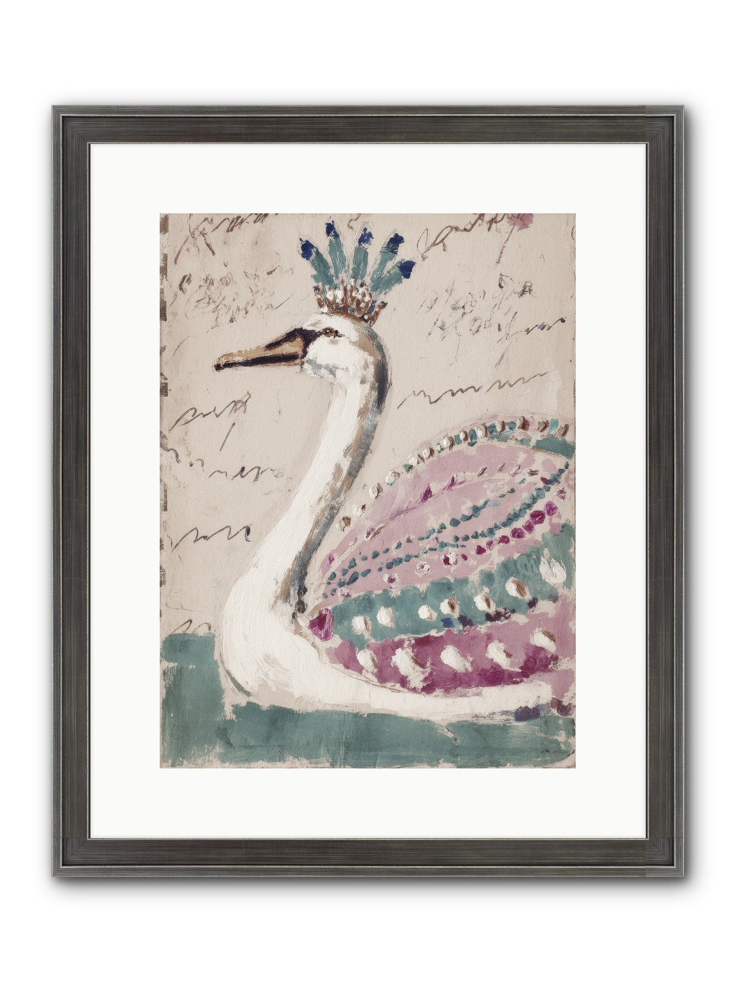 She Suddenly Remembered Framed Print - Slimwoods Black/Silver 12x16