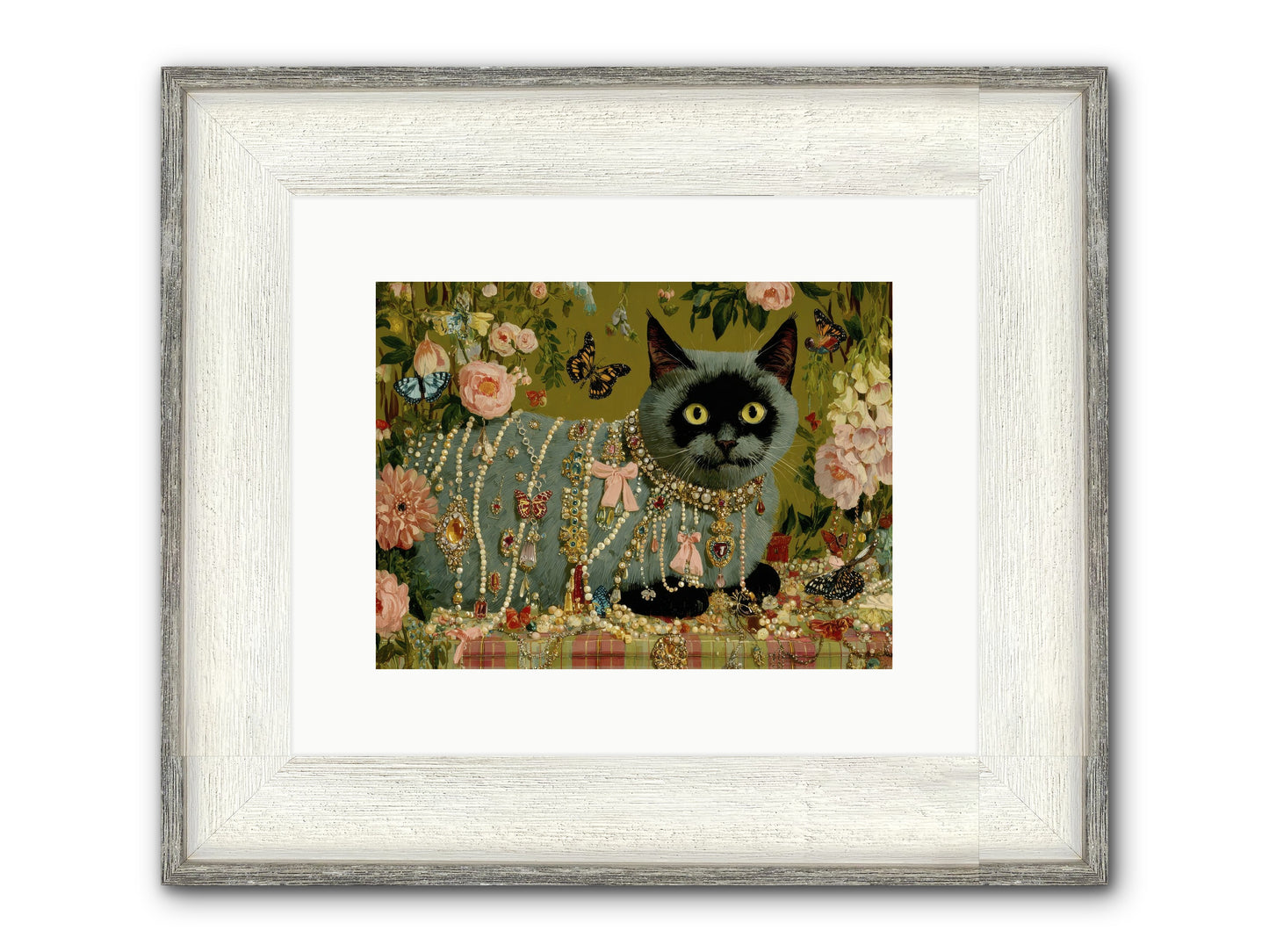 Silent Jubilee No.1 Framed Print - Driftwood White 12x9