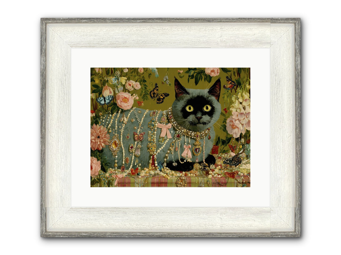 Silent Jubilee No.1 Framed Print - Driftwood White 16x12